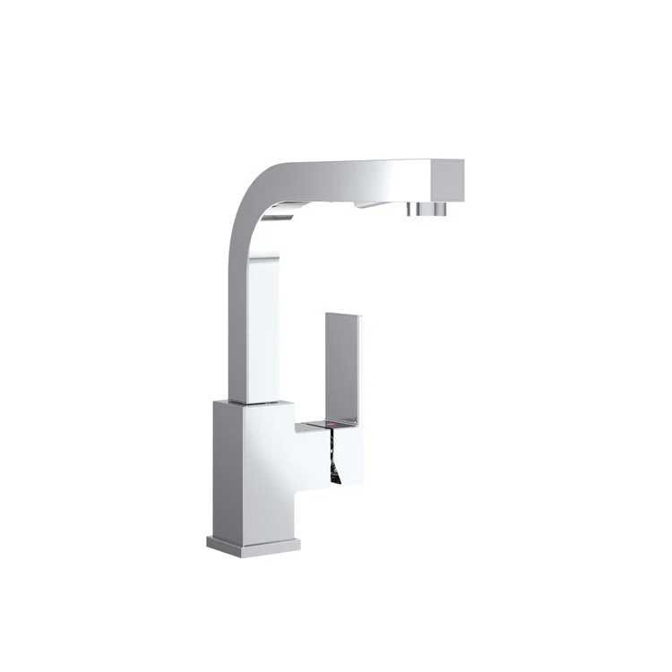 Kitchen Faucet Duro 1 Lever ADA Polished Chrome Pull-Out Fixed 1 Hole 1.5 Gallons per Minute - Rockland Interiors Inc.