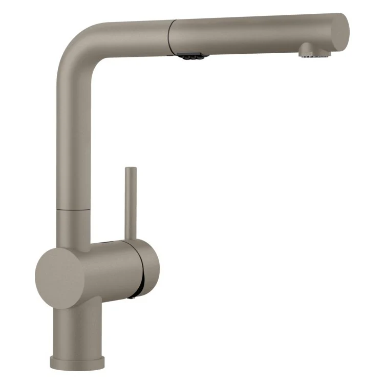 Kitchen Faucet Linus 1 Lever CALGreen Truffle Pull-Out 2 Function 160 DEG Swivel 1 Hole 1.5 Gallons per Minute - Rockland Interiors Inc.