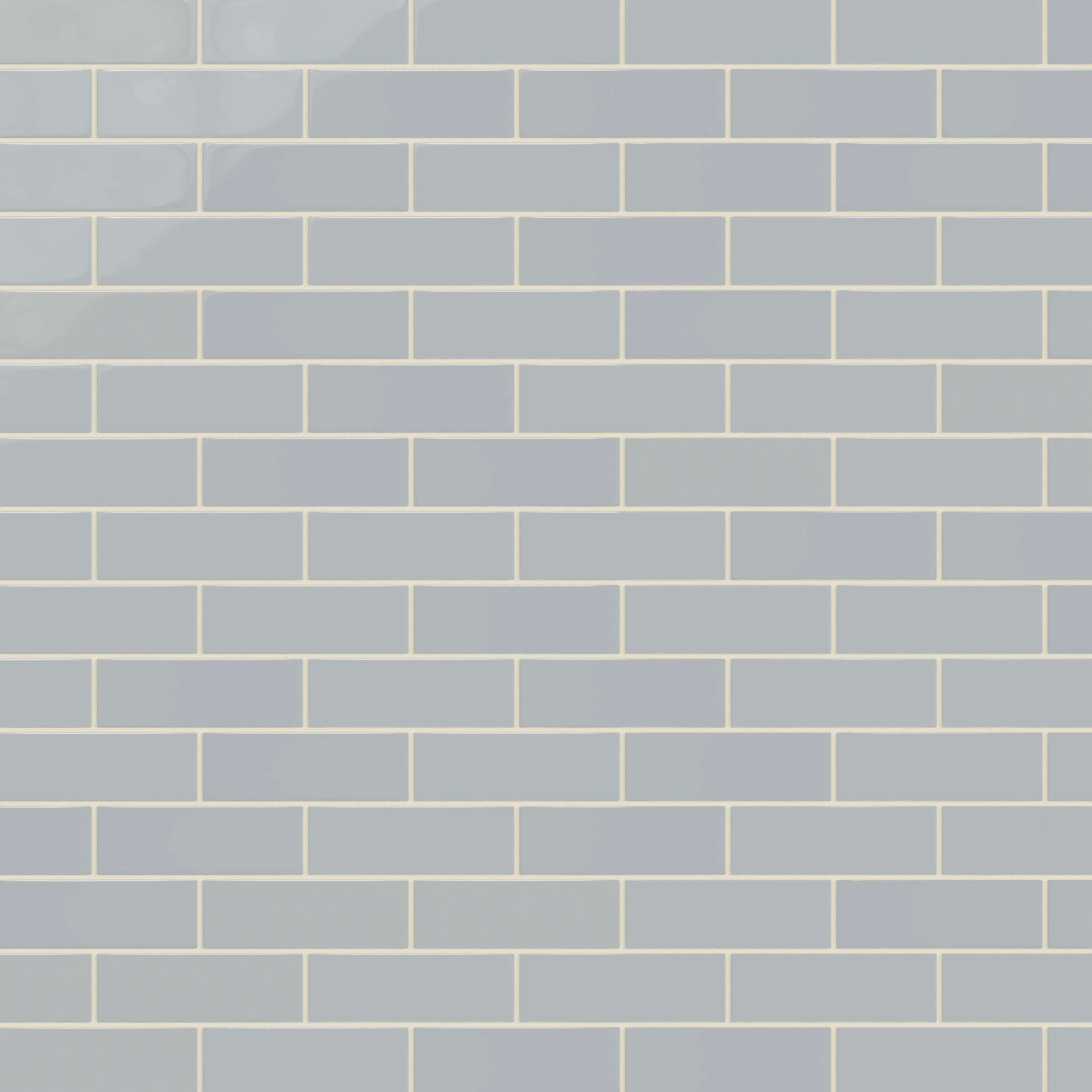 2x6 Natural Press Ceramic Tile in Alberta Blue Gloss - Rockland Interiors Inc.
