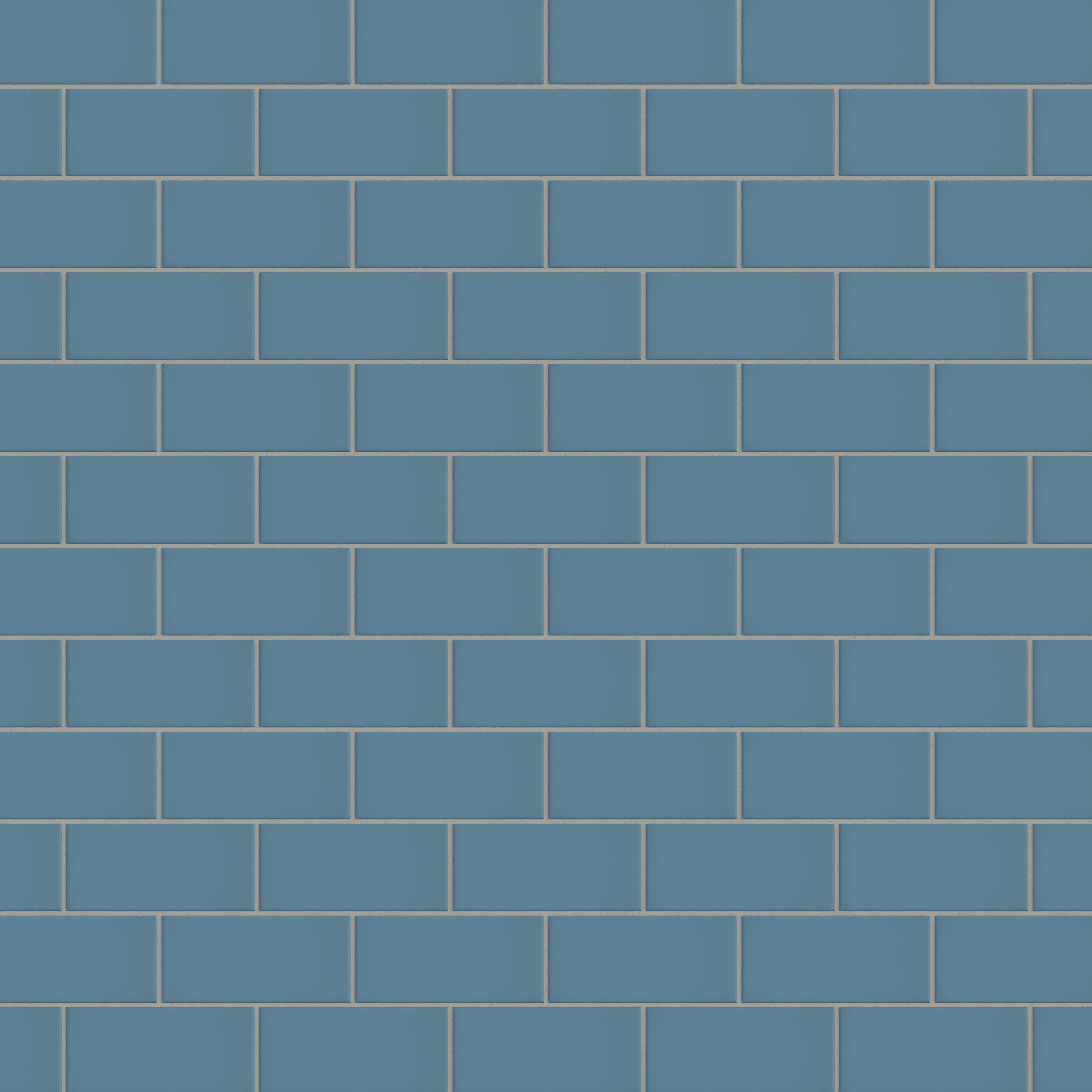 3x6 Natural Press Ceramic Tile in Azurite Matte - Rockland Interiors Inc.