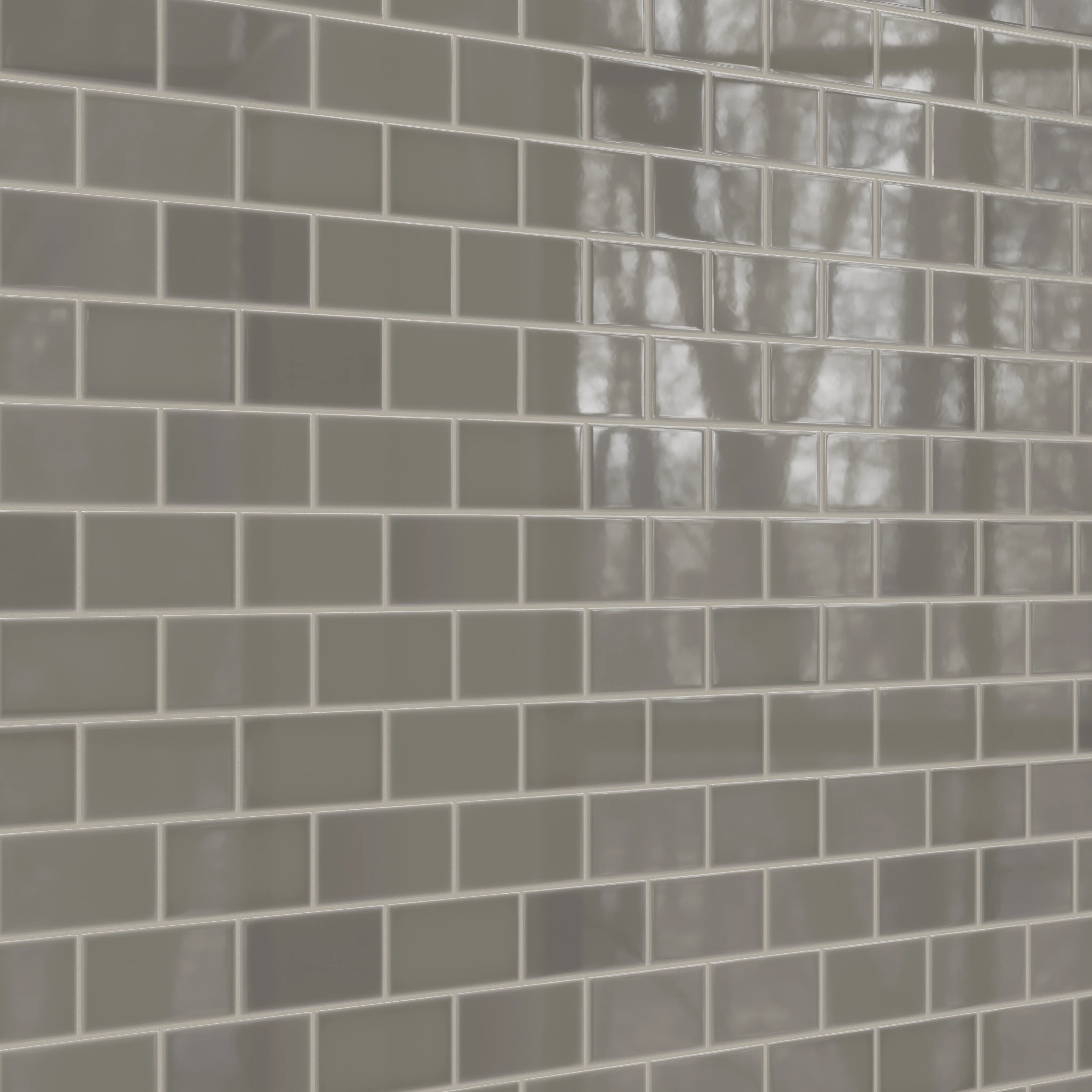 3x6 Natural Press Ceramic Tile in Timberline Gloss - Rockland Interiors Inc.