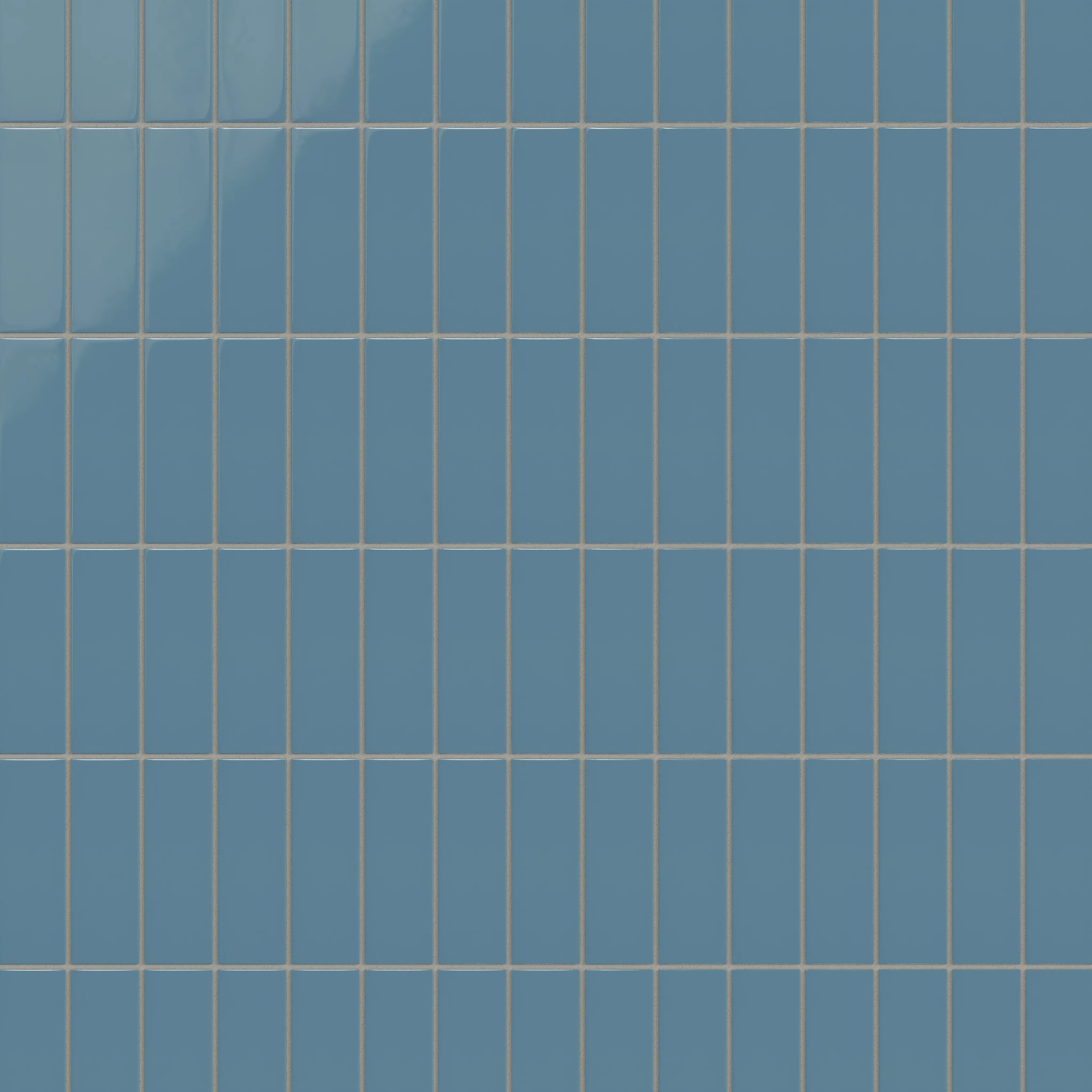 2x6 Natural Press Ceramic Tile in Azurite Gloss - Rockland Interiors Inc.