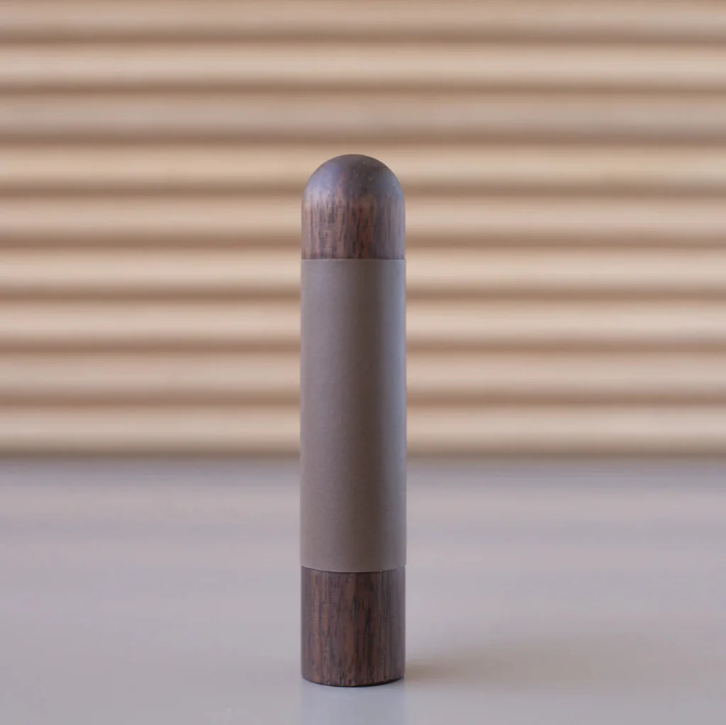 Chapman Wood Bar Pull With Leather - Rockland Interiors Inc.