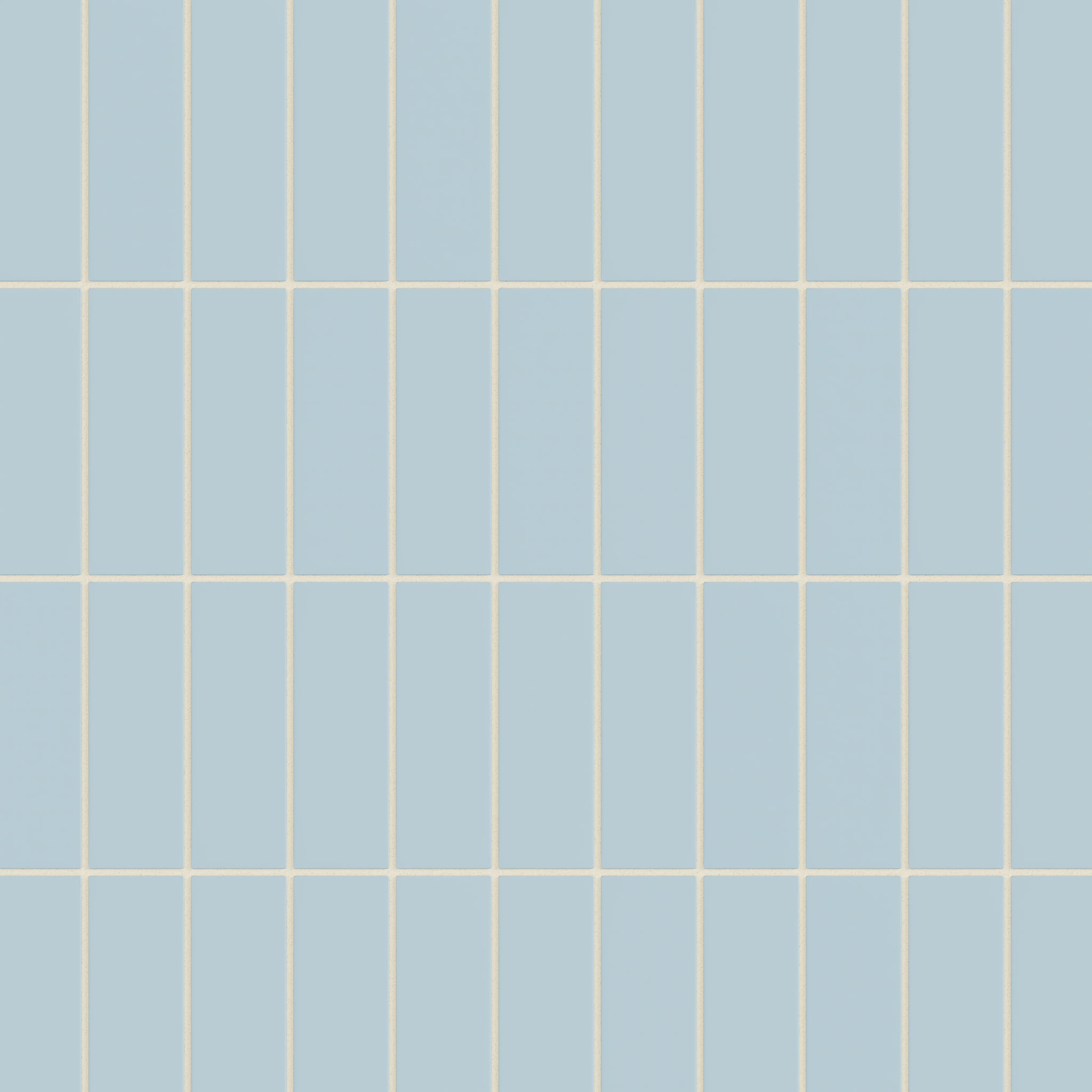 2x6 Natural Press Ceramic Tile in Egyptian Blue Matte - Rockland Interiors Inc.