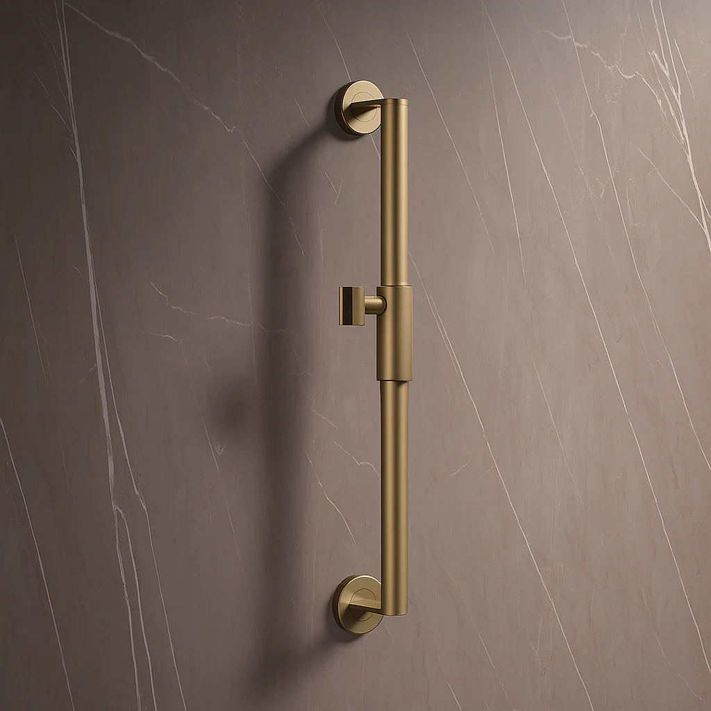 Hewi 900 Shower Rail with magnetic shower head holder - Rockland Interiors Inc.