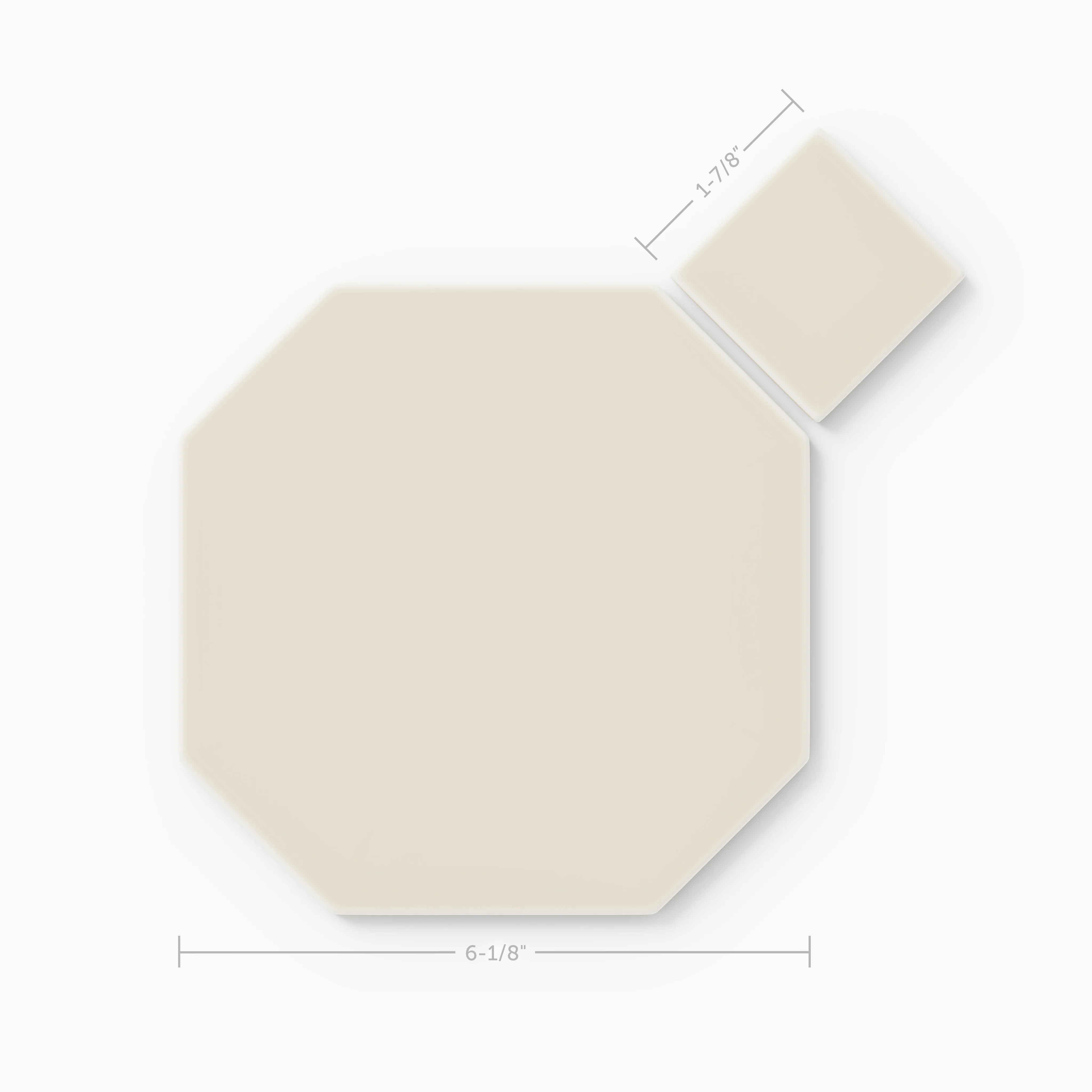 Gramercy Original Ceramic Tile in Sand Dune Matte - Rockland Interiors Inc.