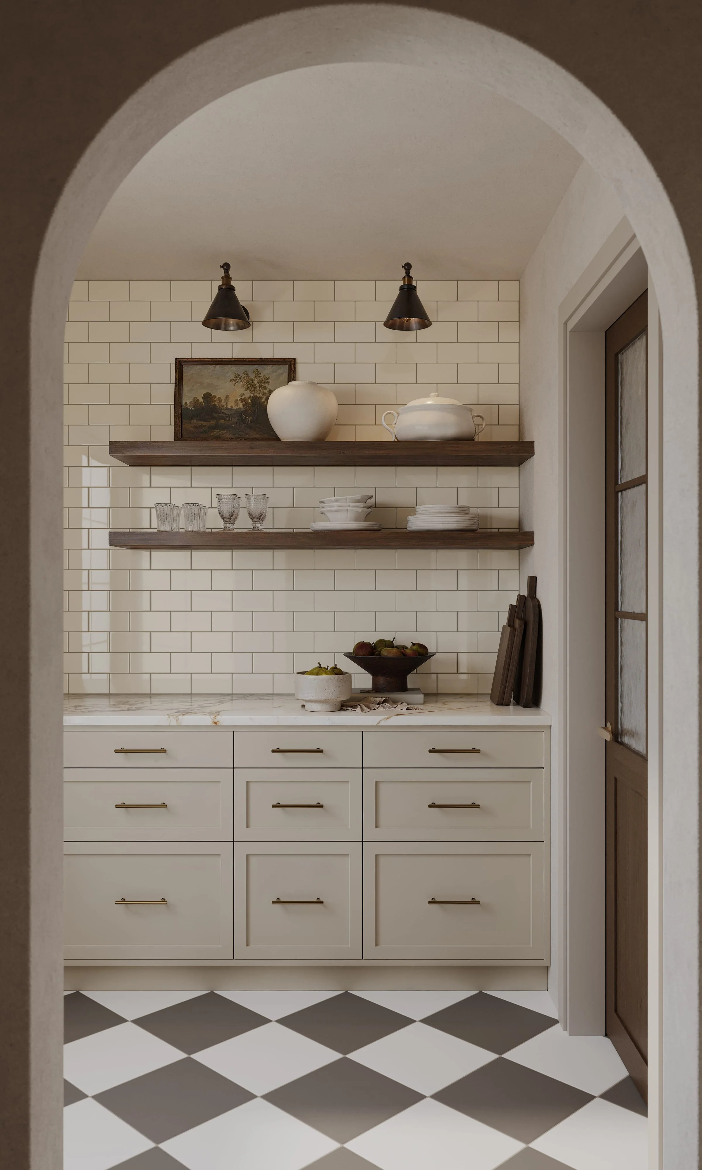 12x12 Natural Press Ceramic Tile in Salt Creek and Timberline - Rockland Interiors Inc.