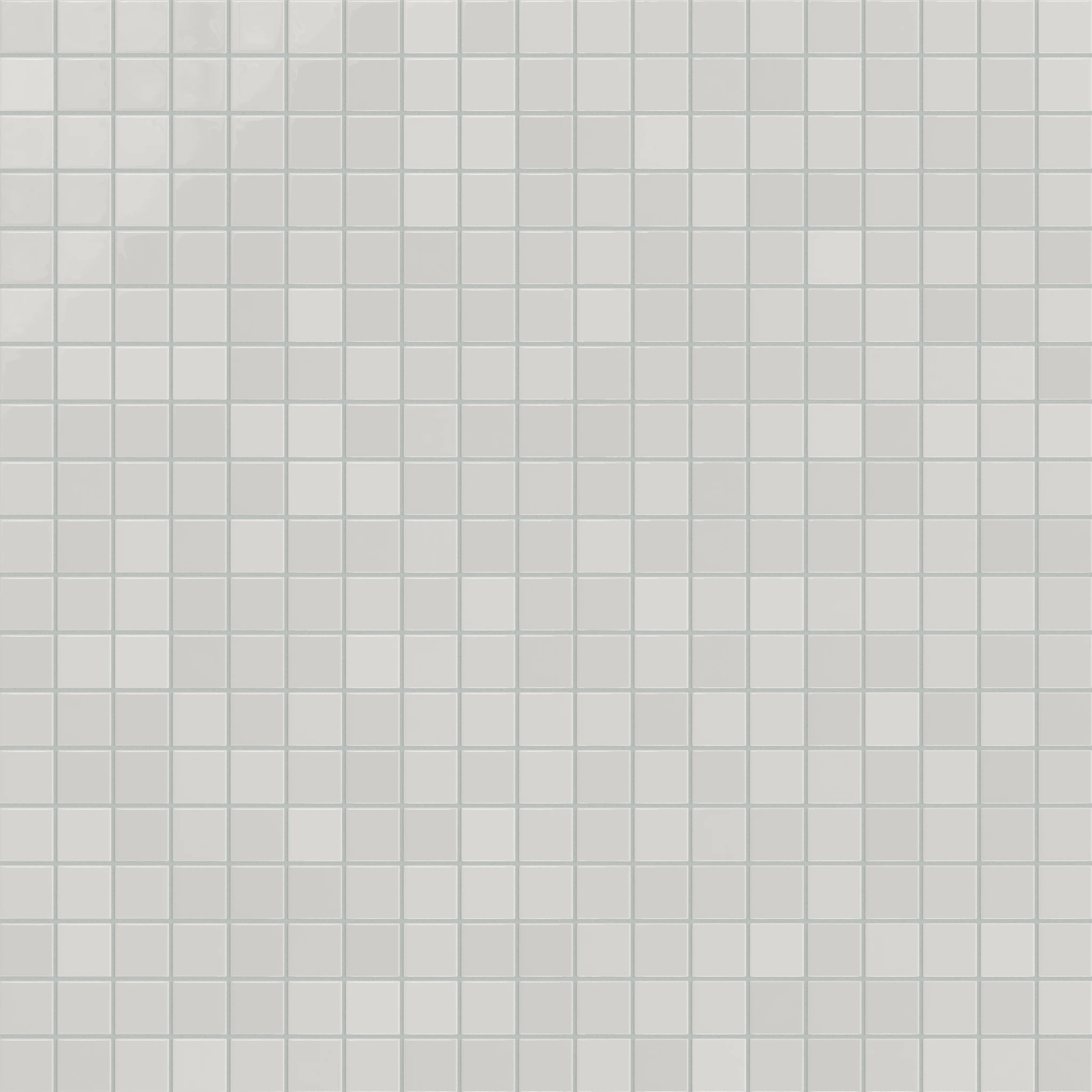 2x2 Straight Set Sheeted Natural Press Ceramic Mosaic Tile in Cloud Cover Gloss - Rockland Interiors Inc.