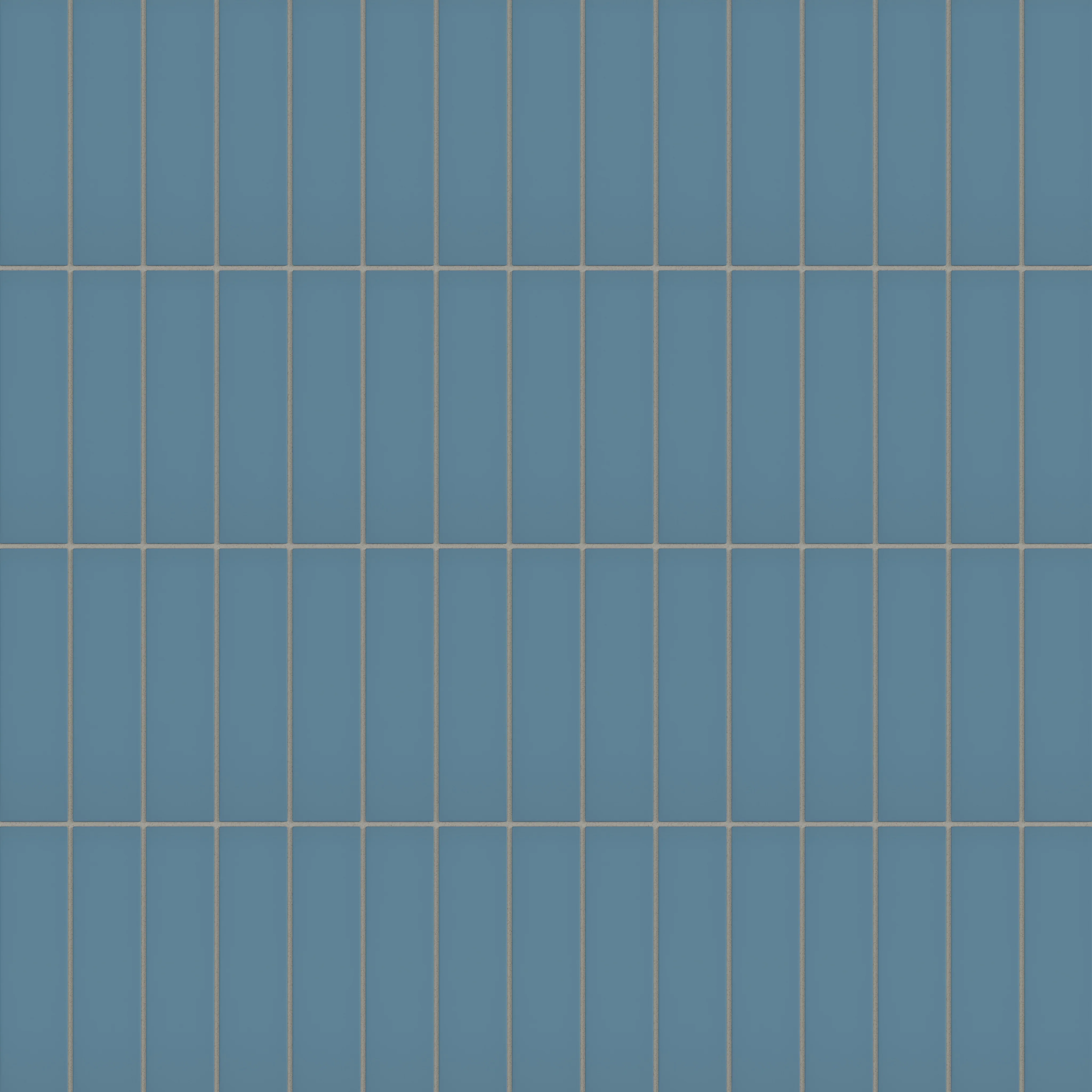 2x8 Natural Press Ceramic Tile in Azurite Matte - Rockland Interiors Inc.