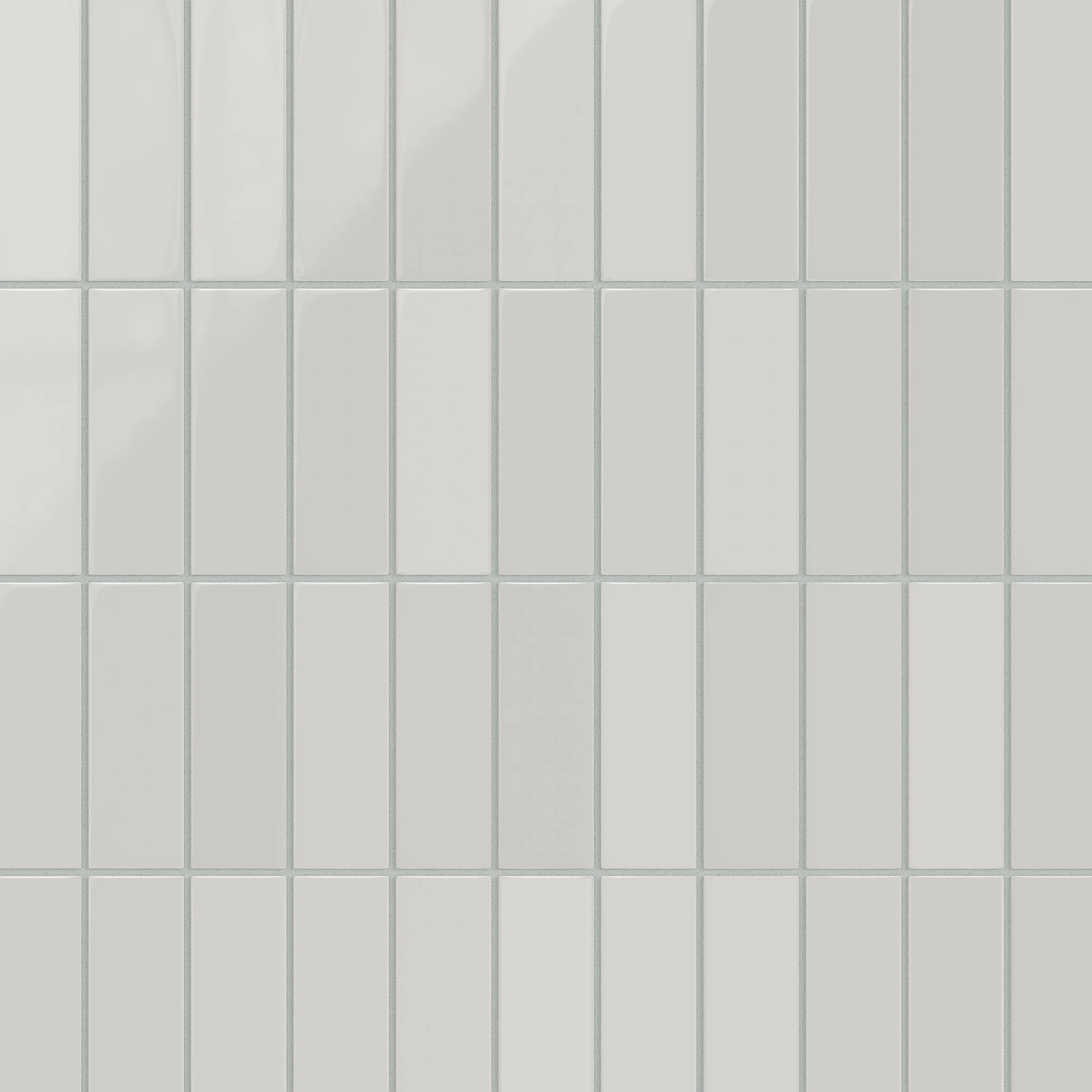 2x6 Natural Press Ceramic Tile in Cloud Cover Gloss - Rockland Interiors Inc.