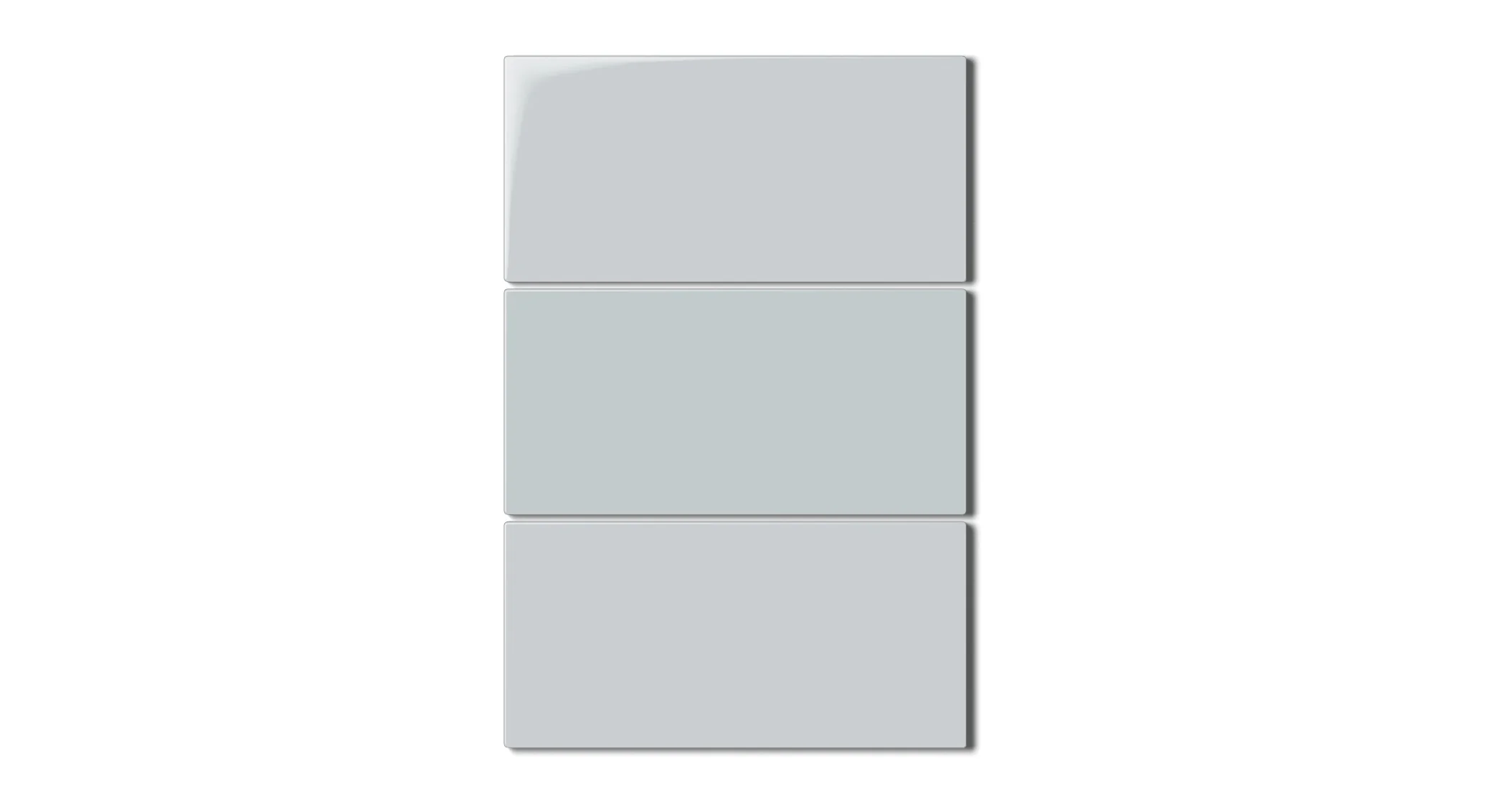 4x8 Natural Press Ceramic Tile in Alberta Blue Gloss - Rockland Interiors Inc.