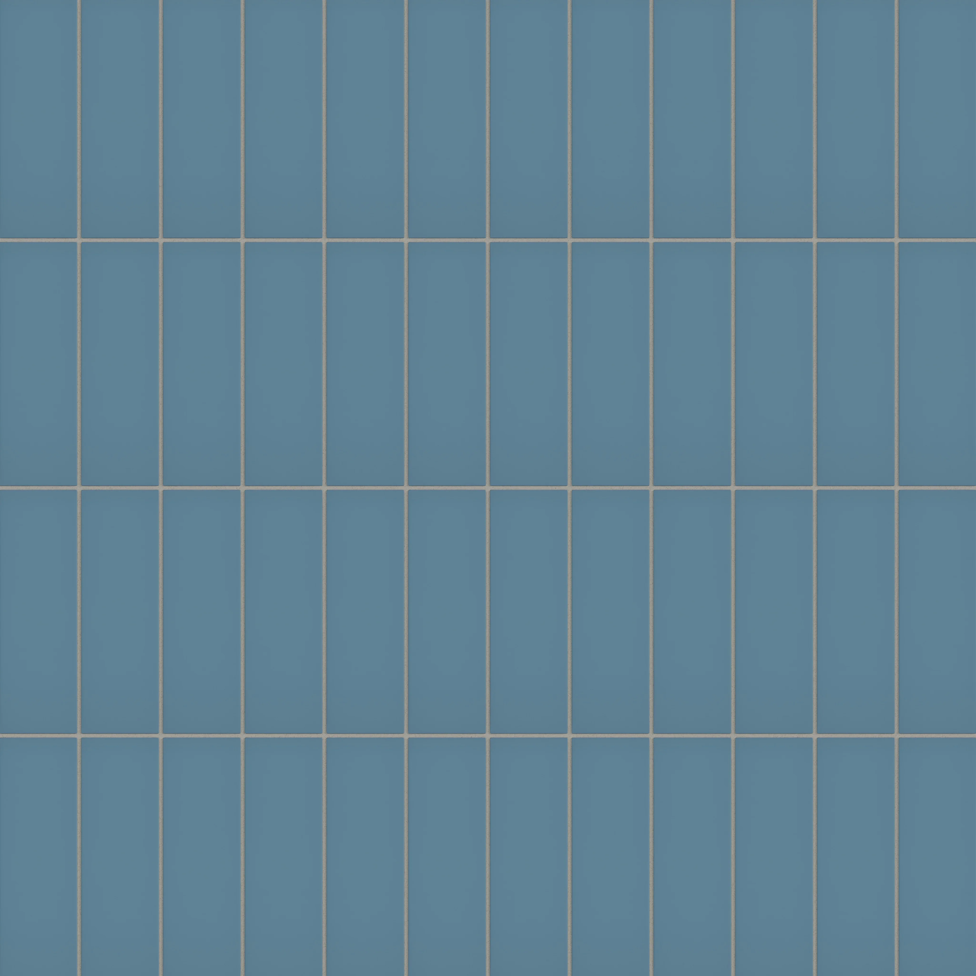 3x9 Natural Press Ceramic Tile in Azurite Matte - Rockland Interiors Inc.