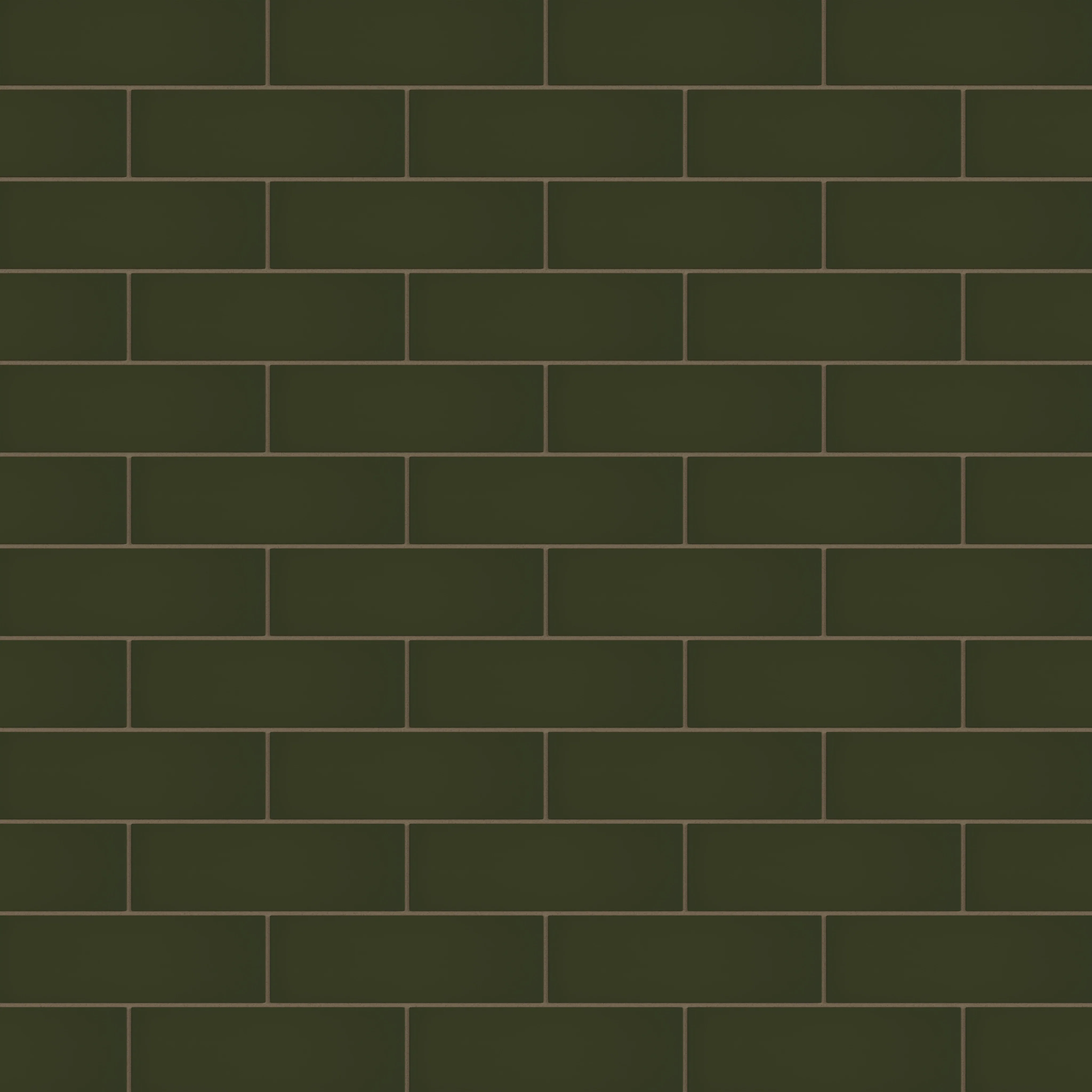 3x9 Natural Press Ceramic Tile in Green Apatite Matte - Rockland Interiors Inc.