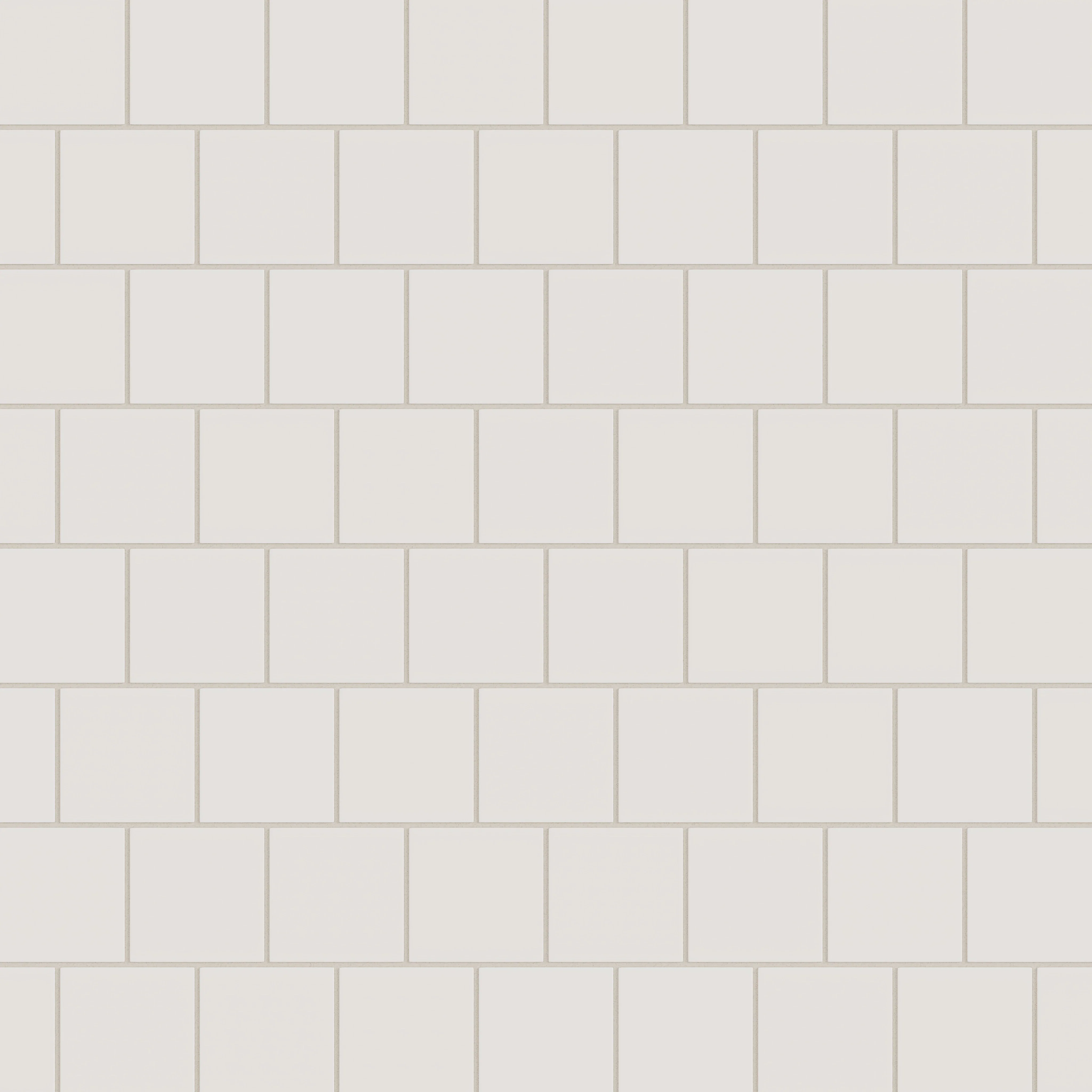 4x4 Natural Press Ceramic Tile in Pearl Matte - Rockland Interiors Inc.