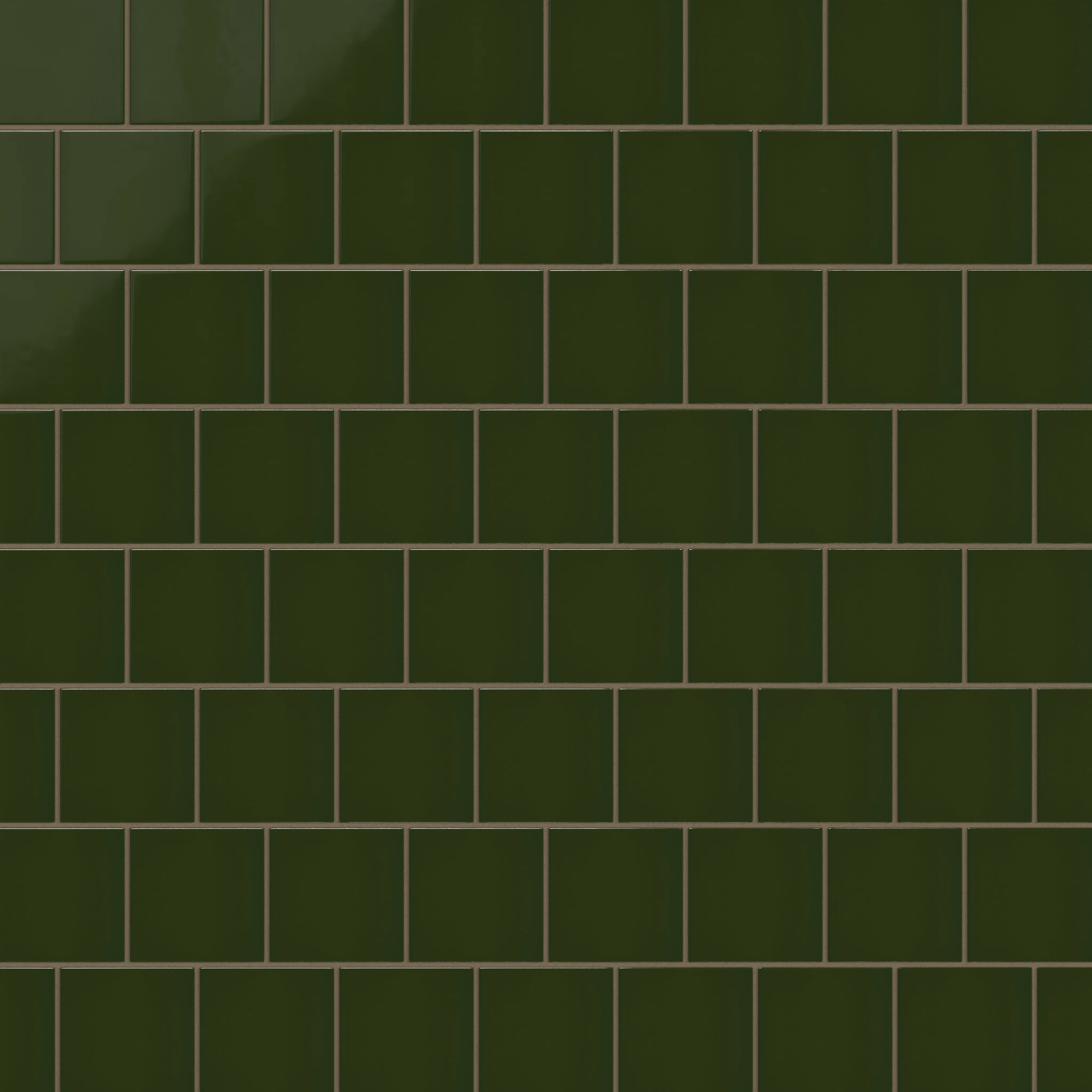 4x4 Natural Press Ceramic Tile in Green Apatite Gloss - Rockland Interiors Inc.