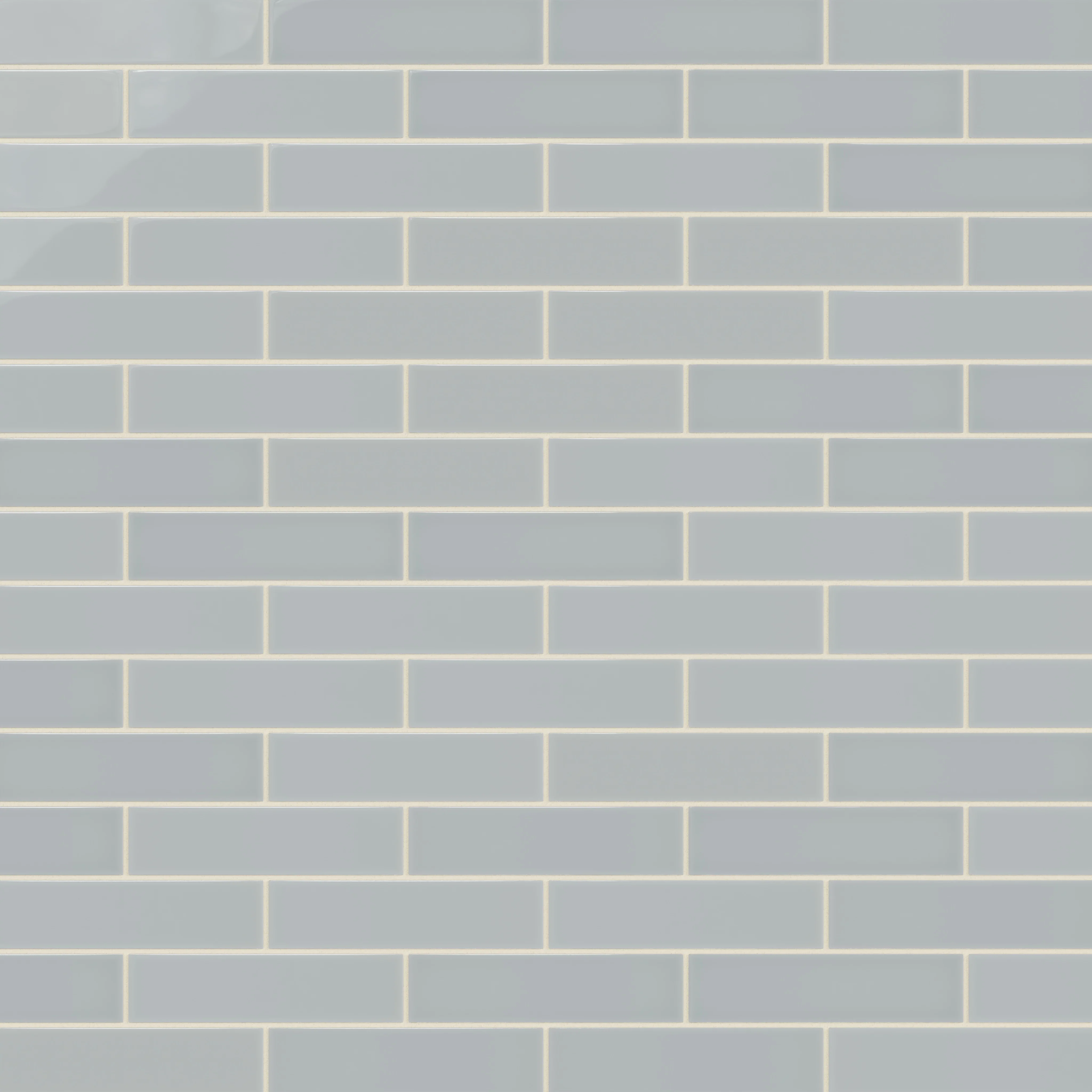 2x8 Natural Press Ceramic Tile in Alberta Blue Gloss - Rockland Interiors Inc.