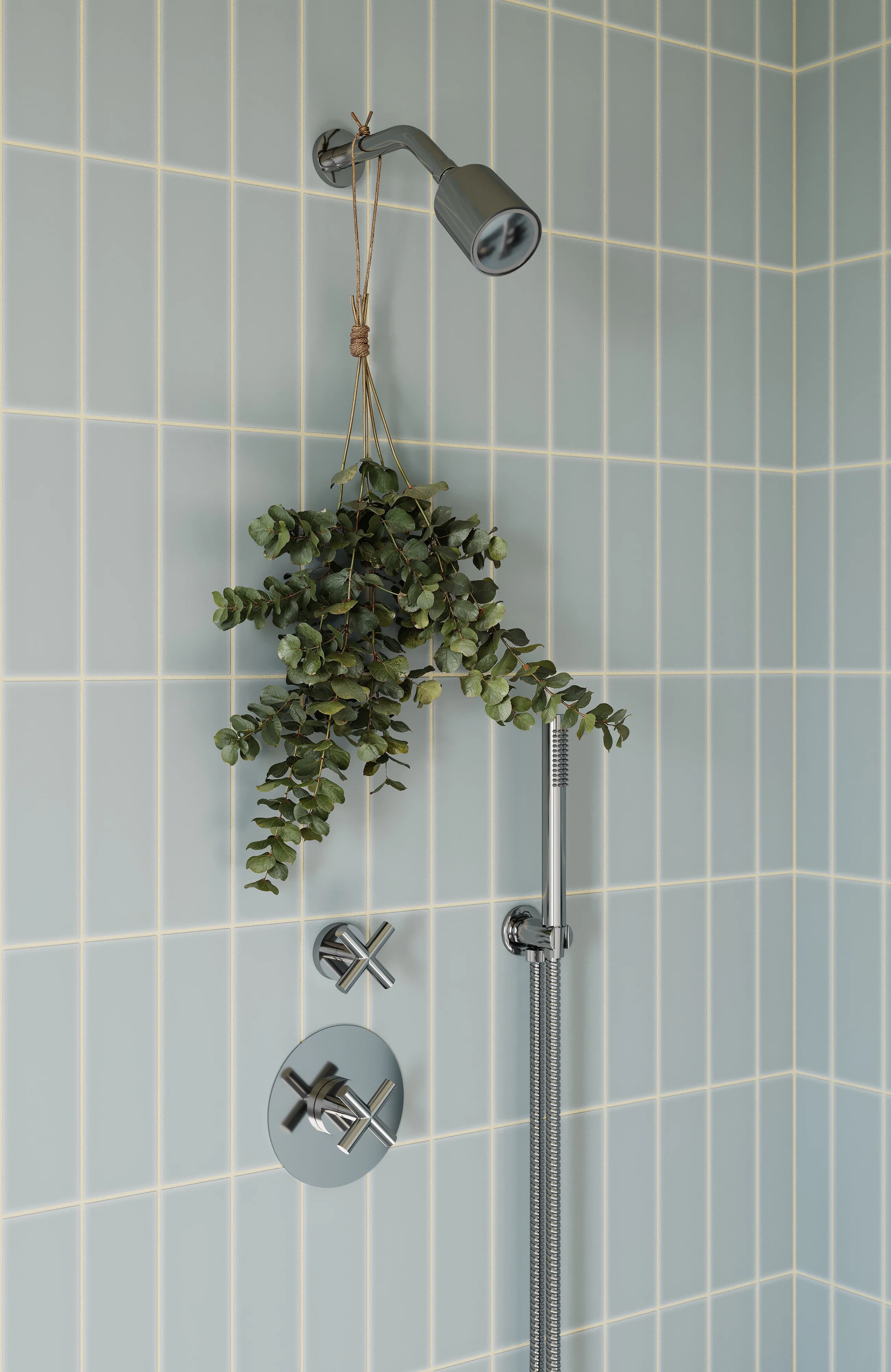 3x9 Natural Press Ceramic Tile in Hood River Matte - Rockland Interiors Inc.