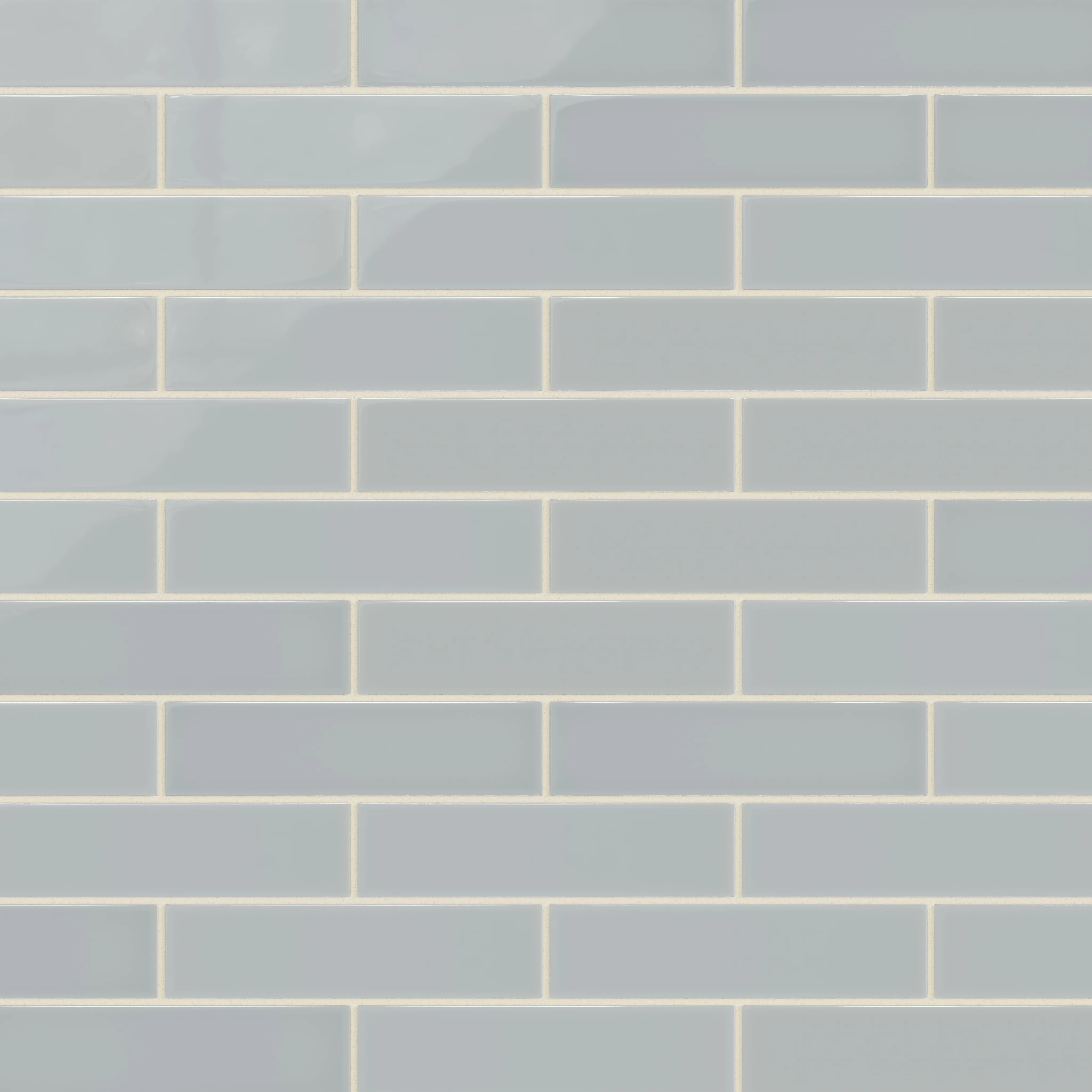 2x8 Natural Press Ceramic Tile in Alberta Blue Gloss - Rockland Interiors Inc.