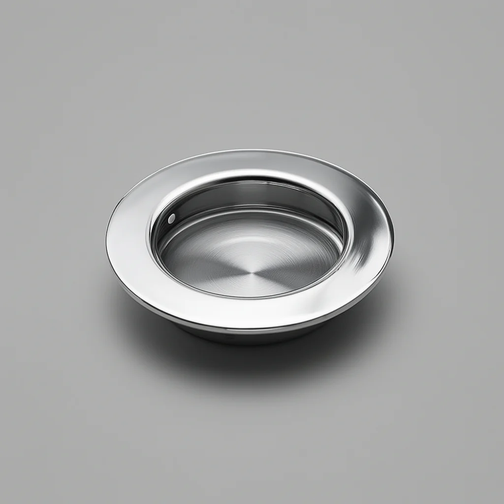 Knud Round Flush Pull Large - Rockland Interiors Inc.