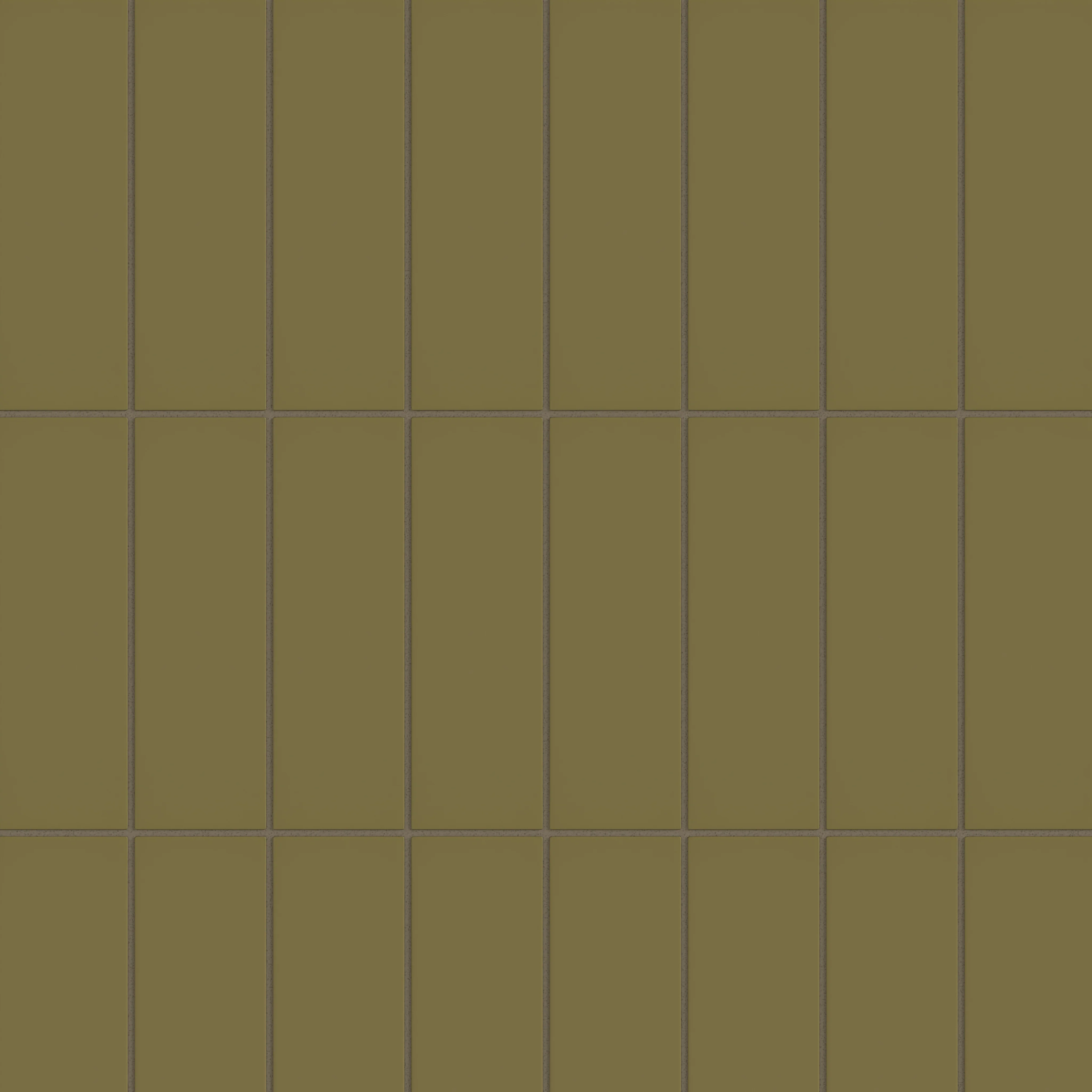 3x9 Natural Press Ceramic Tile in Sap Green Matte - Rockland Interiors Inc.