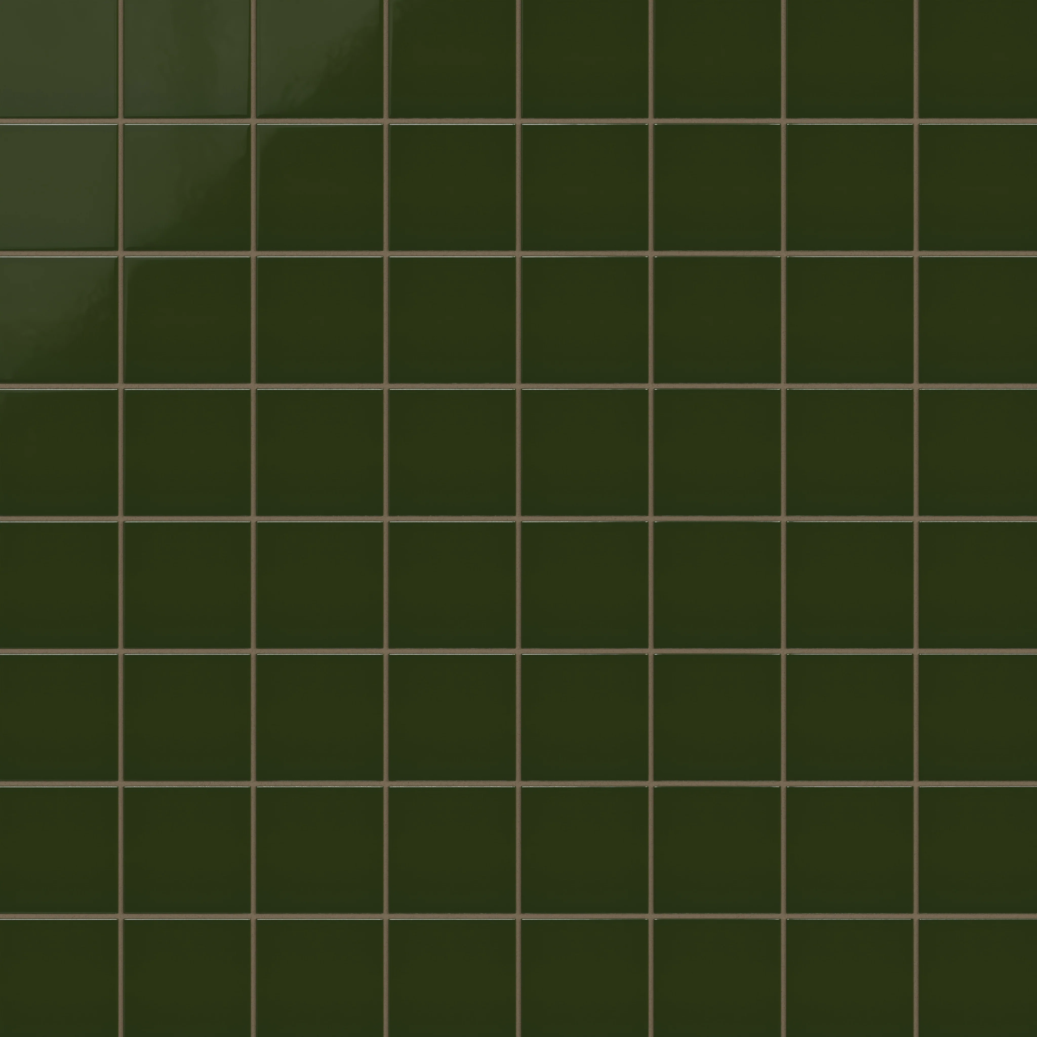 4x4 Natural Press Ceramic Tile in Green Apatite Gloss - Rockland Interiors Inc.
