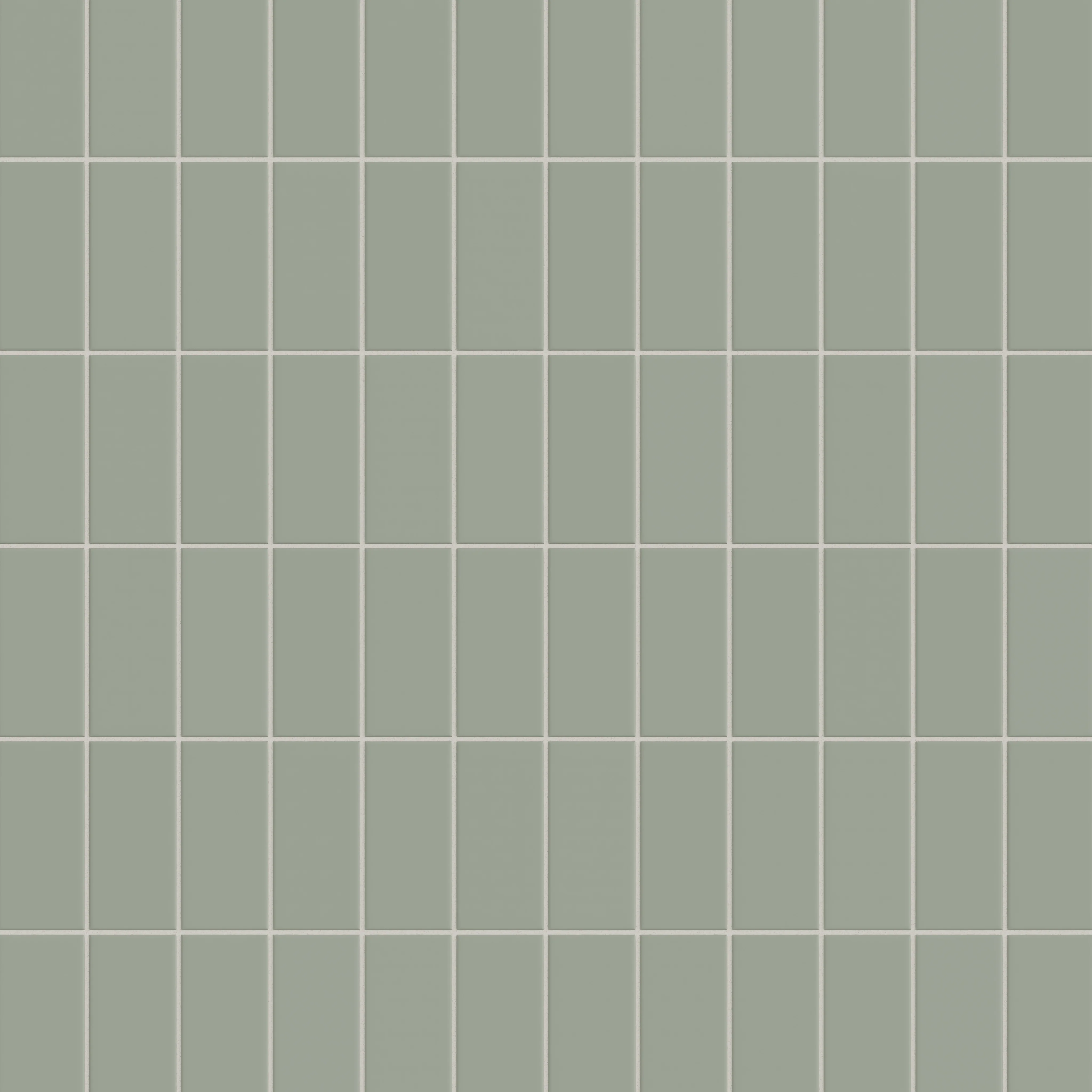 3x6 Natural Press Ceramic Tile in Terre Verte Matte - Rockland Interiors Inc.