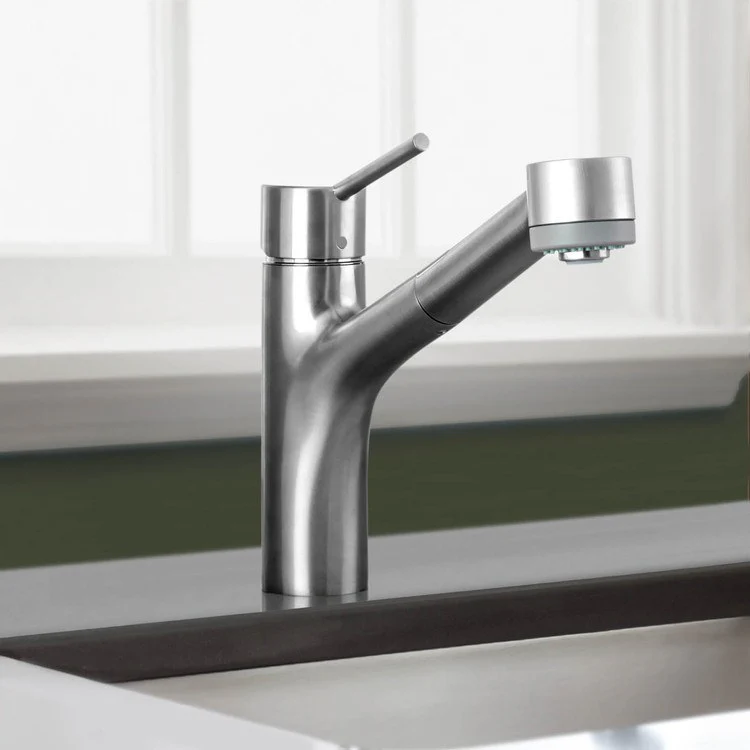 Talis S Single Handle Pull Out Kitchen Faucet - Rockland Interiors Inc.