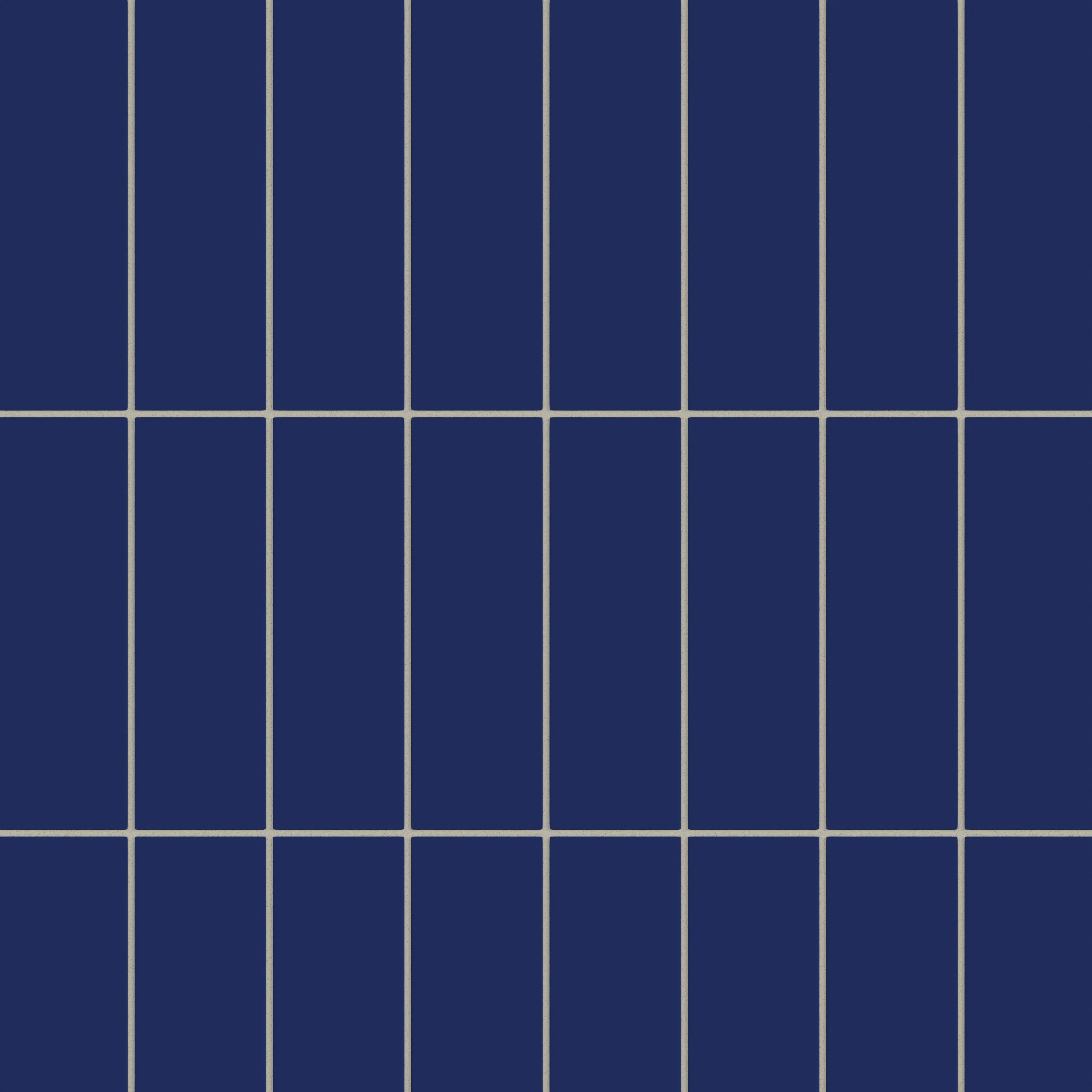 3x9 Natural Press Ceramic Tile in Ultramarine Matte - Rockland Interiors Inc.