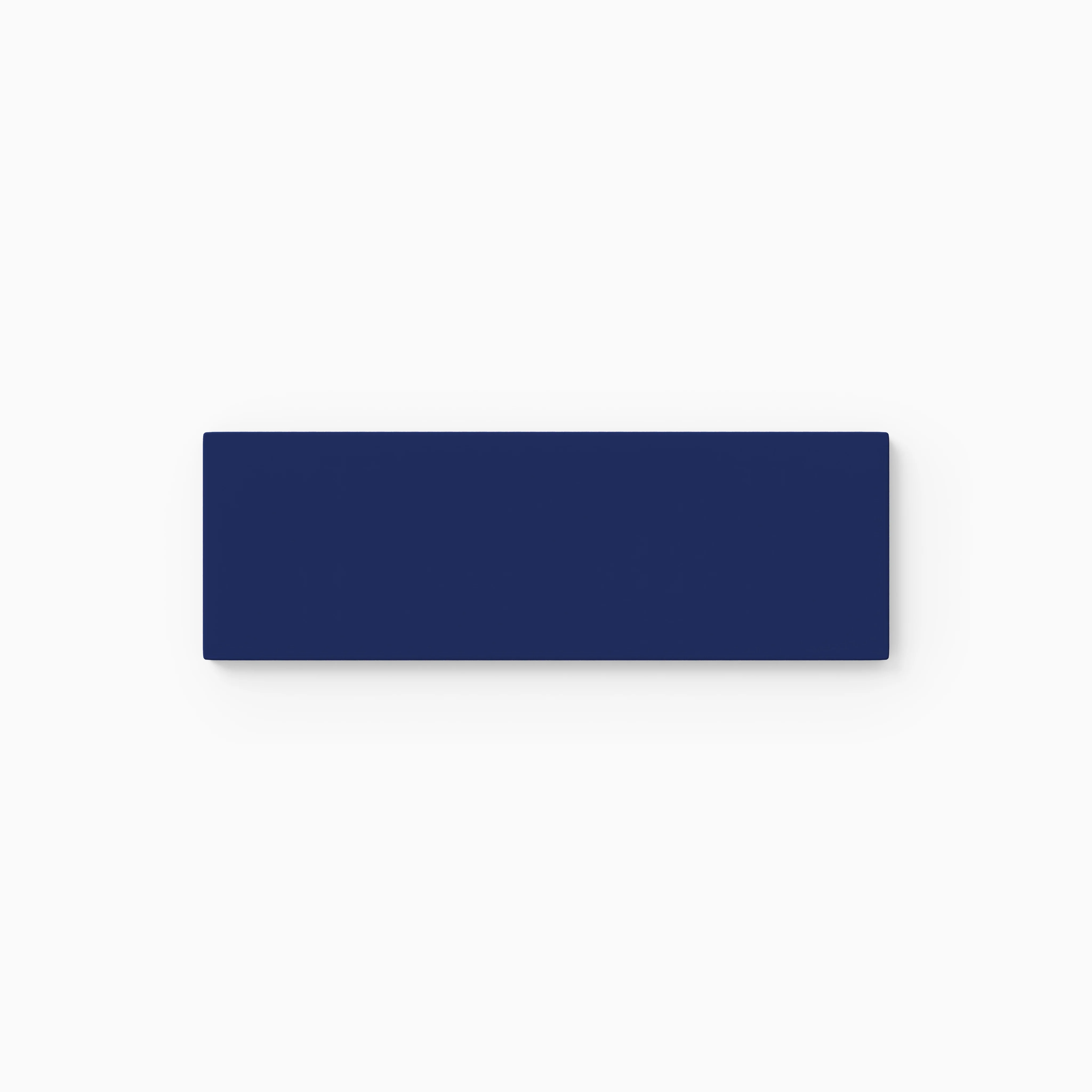 2x6 Natural Press Ceramic Tile in Ultramarine Matte - Rockland Interiors Inc.