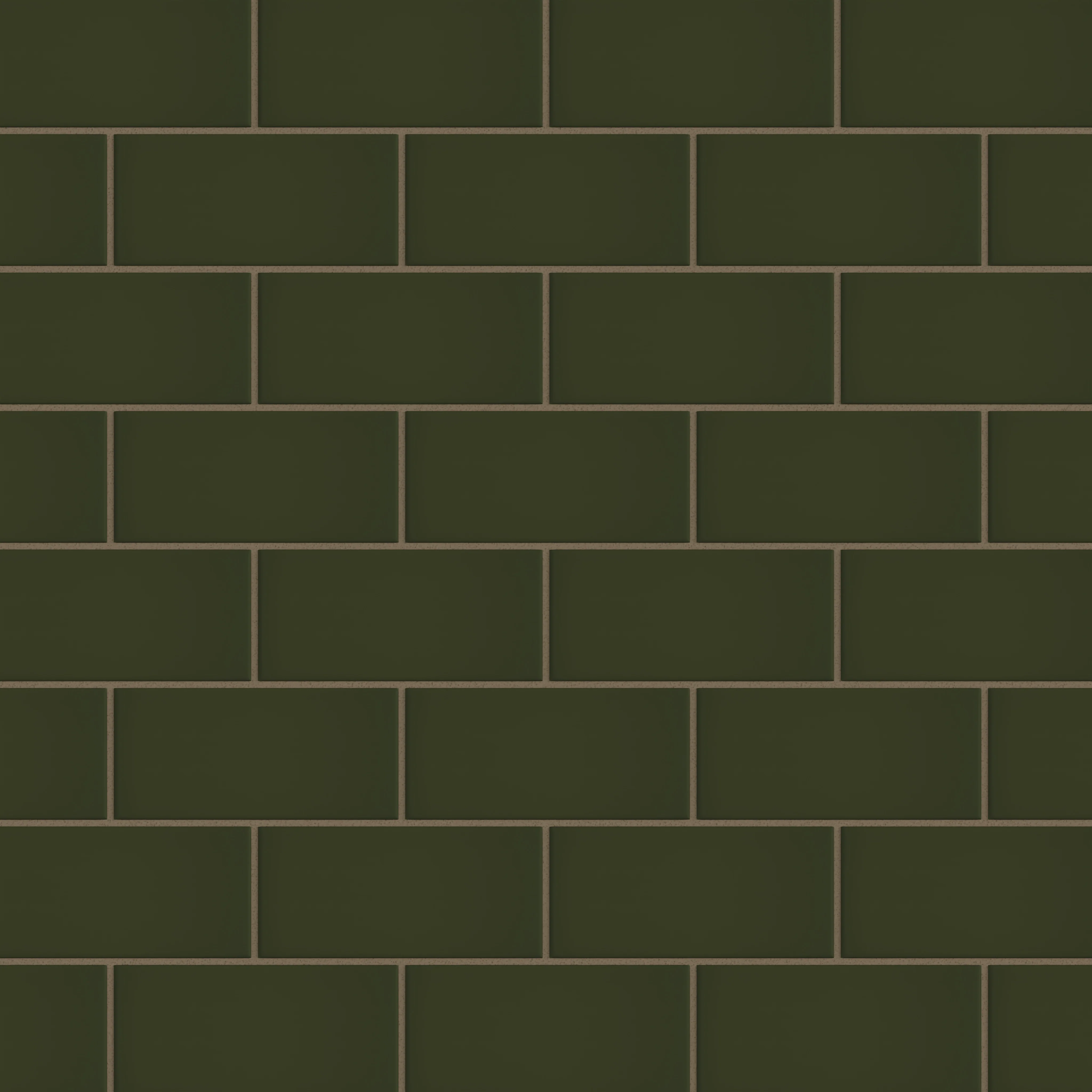 3x6 Natural Press Ceramic Tile in Green Apatite Matte - Rockland Interiors Inc.