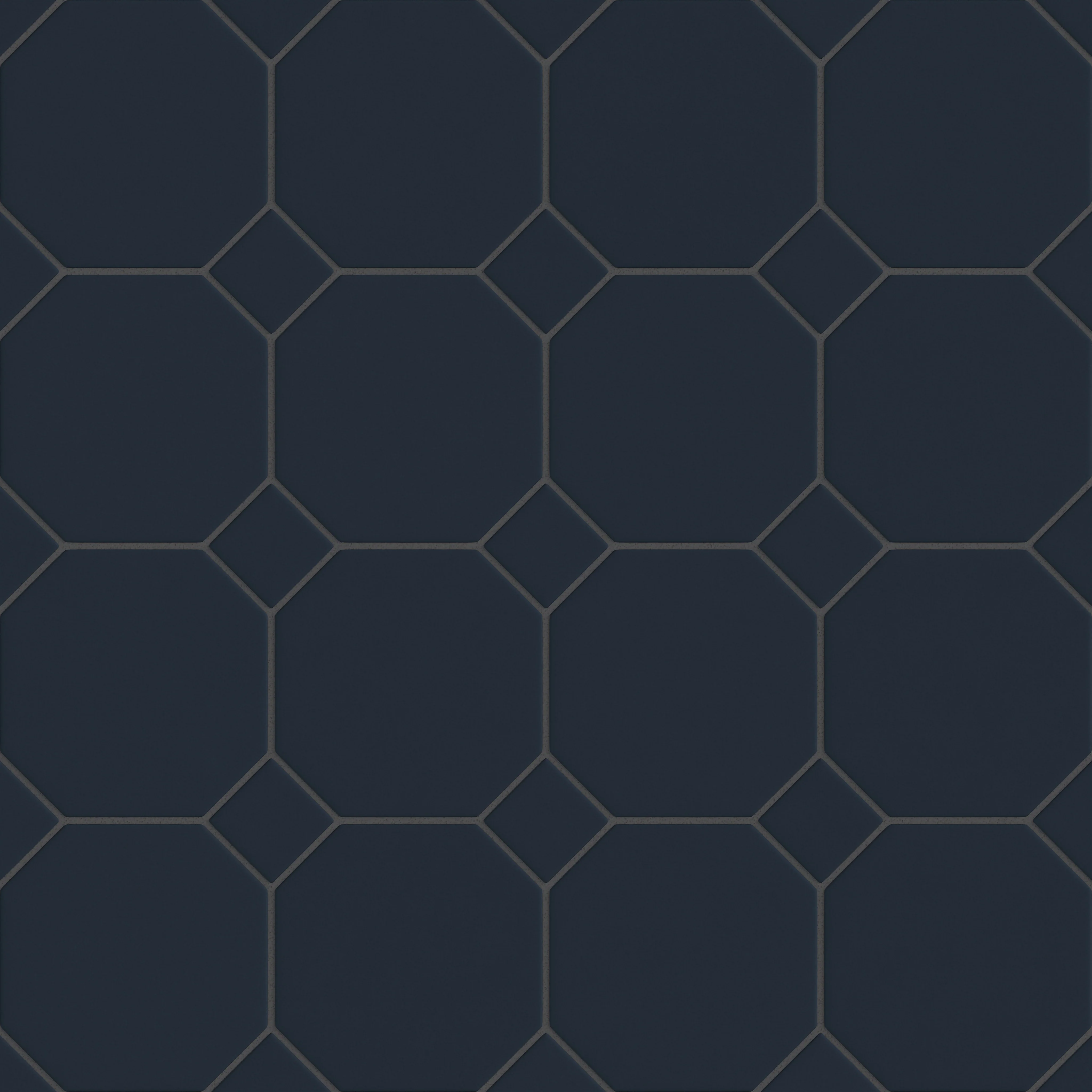 Gramercy Original Ceramic Tile in Navy Blue Matte - Rockland Interiors Inc.