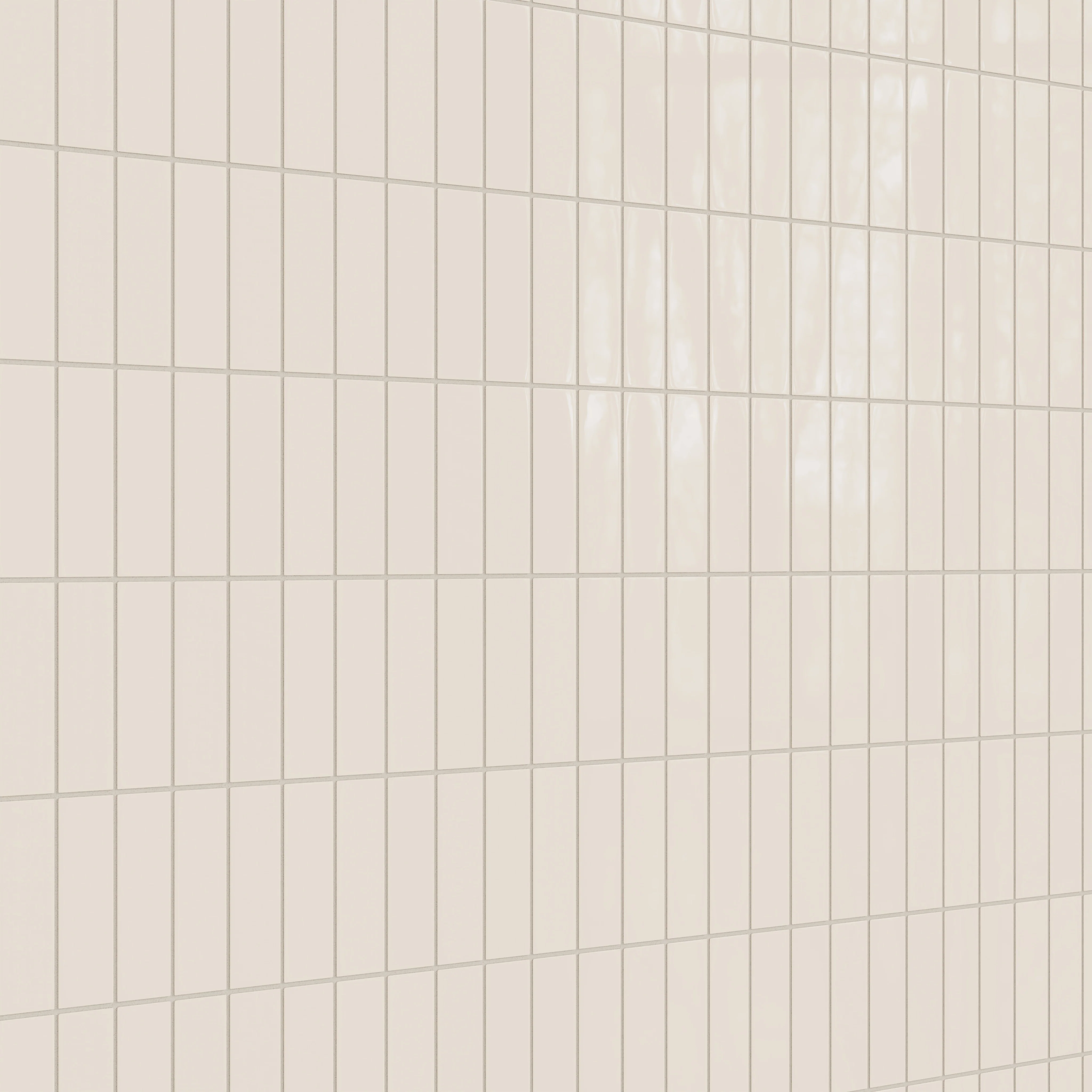 2x6 Natural Press Ceramic Tile in Pearl Gloss - Rockland Interiors Inc.