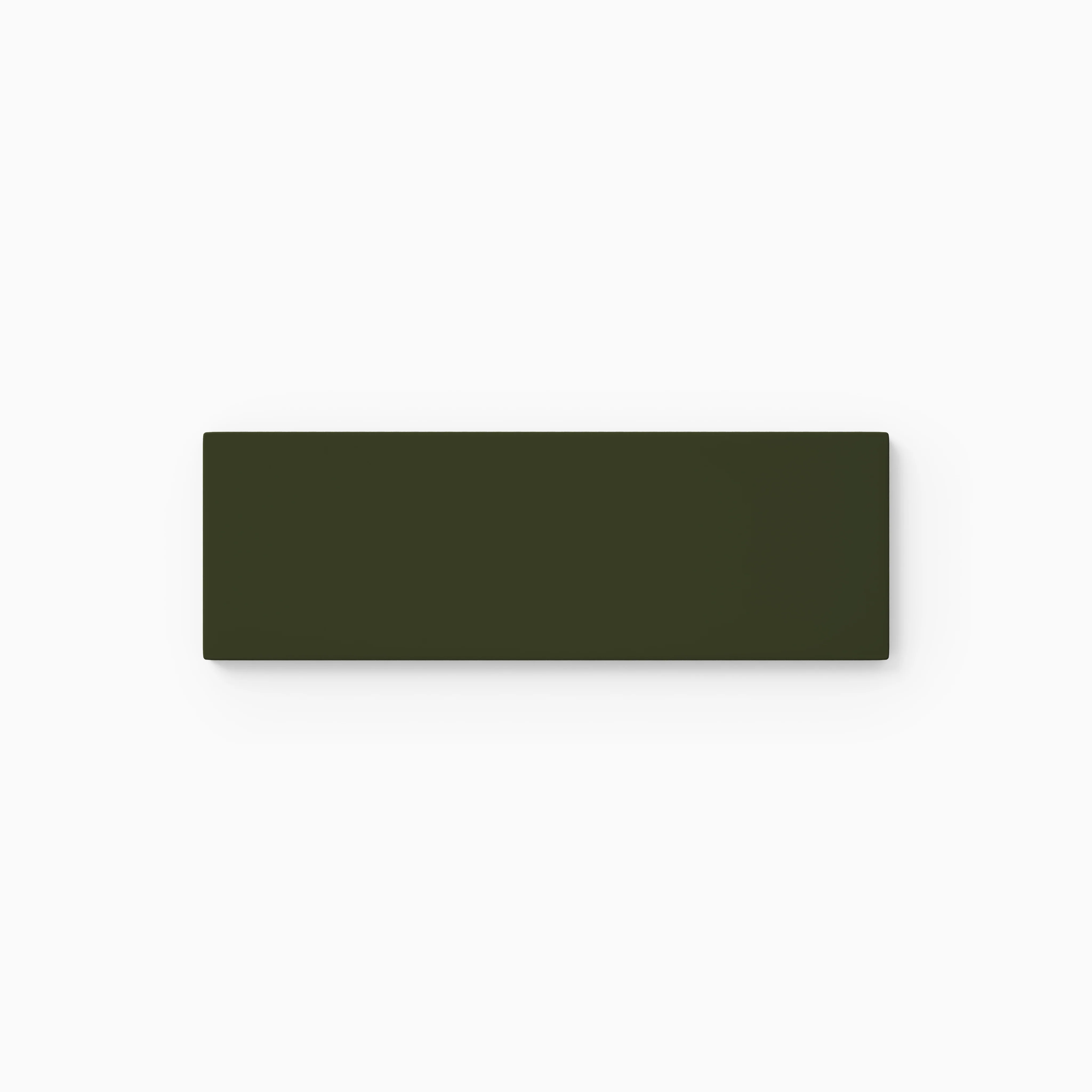 2x6 Natural Press Ceramic Tile in Green Apatite Matte - Rockland Interiors Inc.