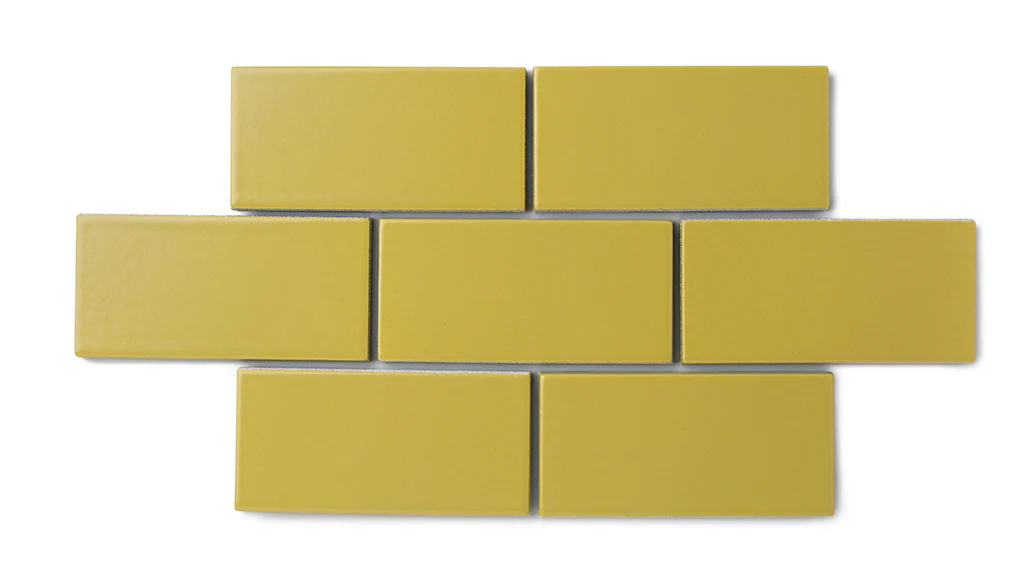 4x4 Natural Press Ceramic Tile in Azo Green Matte - Rockland Interiors Inc.