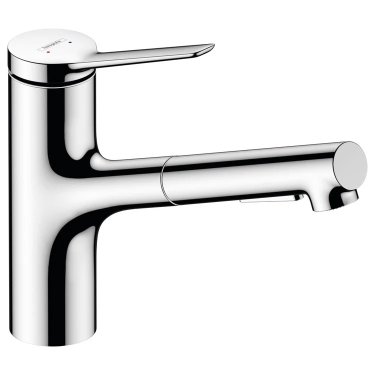 Kitchen Faucet Zesis 1 Lever Chrome 150 DEG Swivel 1 Hole 1.75 Gallons per Minute - Rockland Interiors Inc.