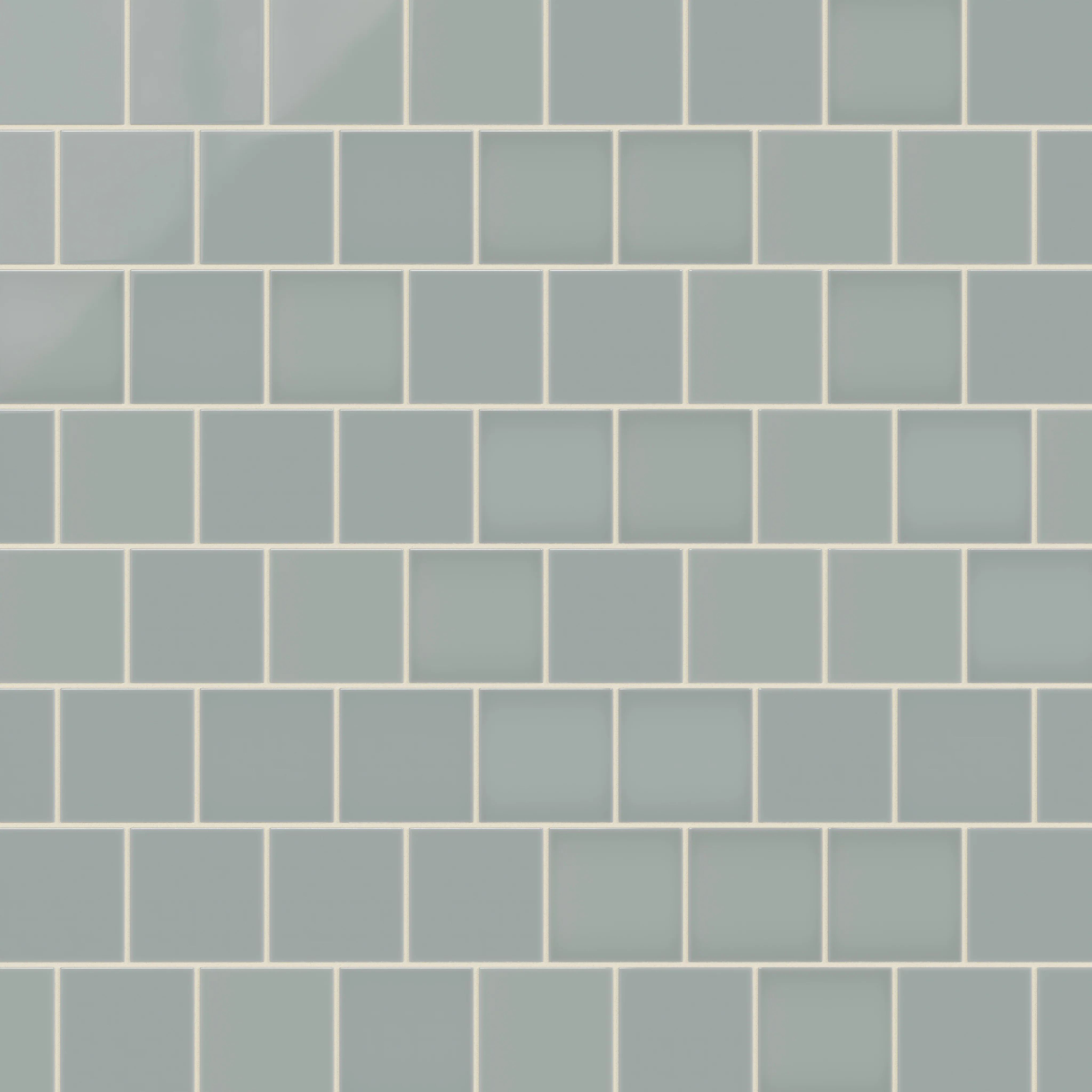 4x4 Natural Press Ceramic Tile in Hood River Gloss - Rockland Interiors Inc.